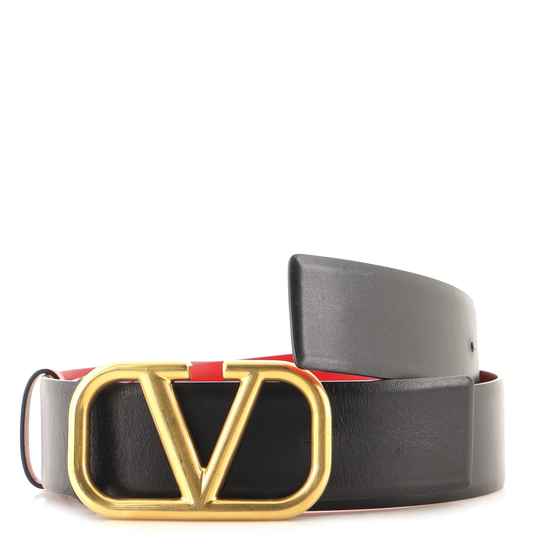 VLogo Reversible Belt Leather Wide 85