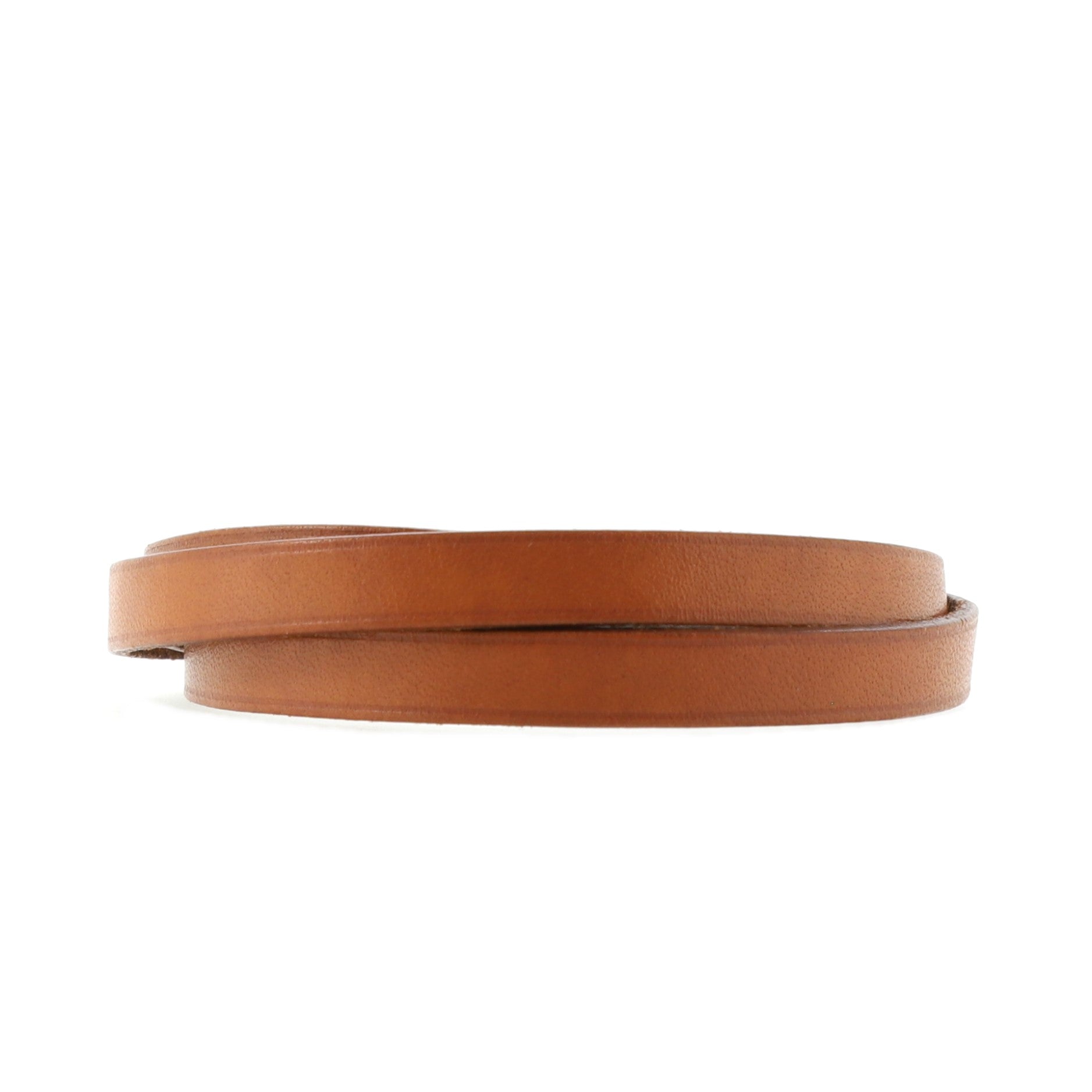 Buckle Double Tour Bracelet Leather