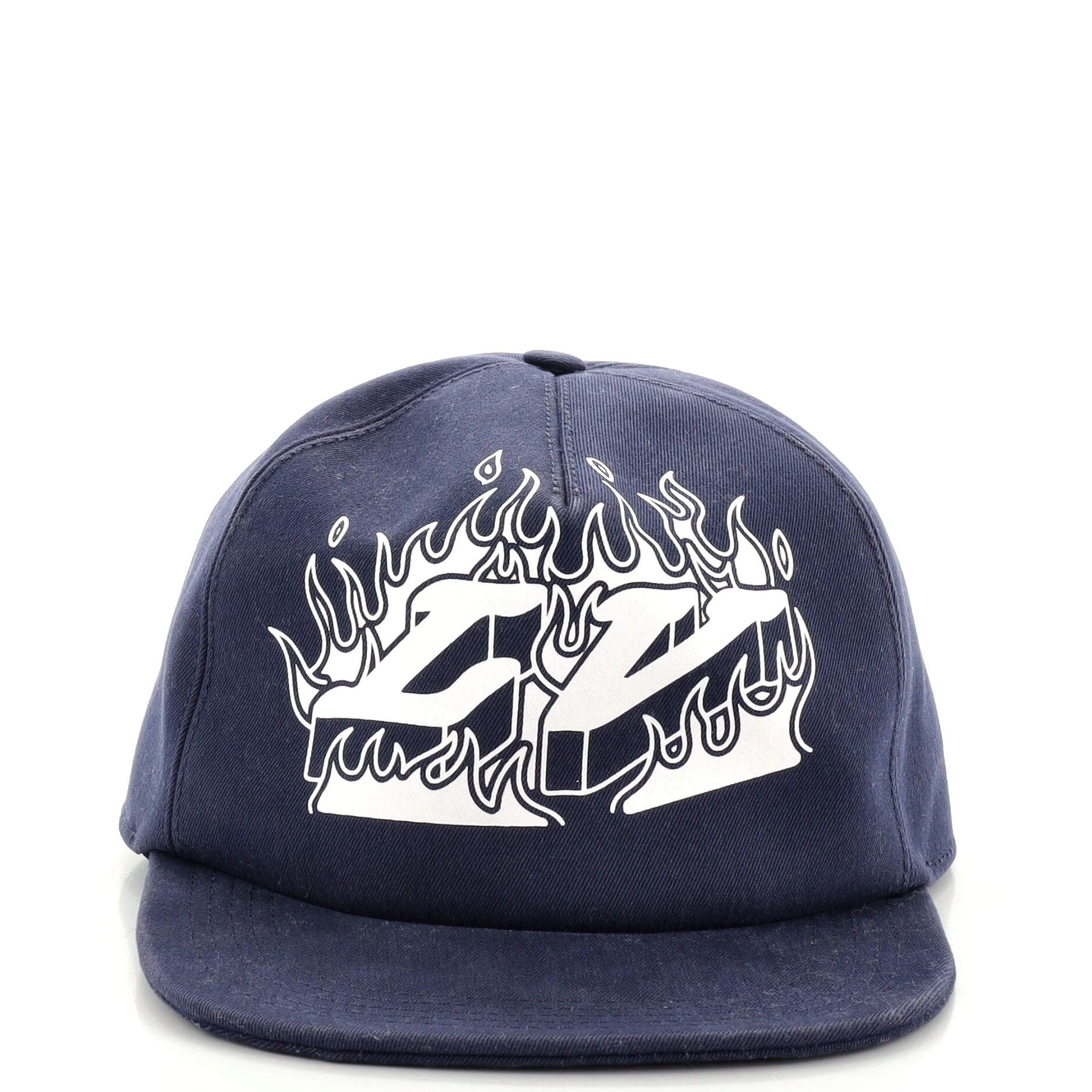 LV Fire Baseball Cap Cotton XXL