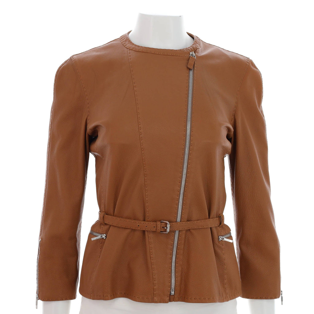 Women's Selleria Biker Jacket Leather