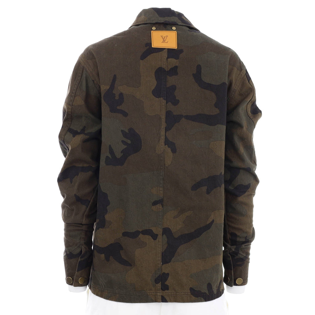 Men's Utility Jacket Limited Edition Supreme Monogram Camouflage