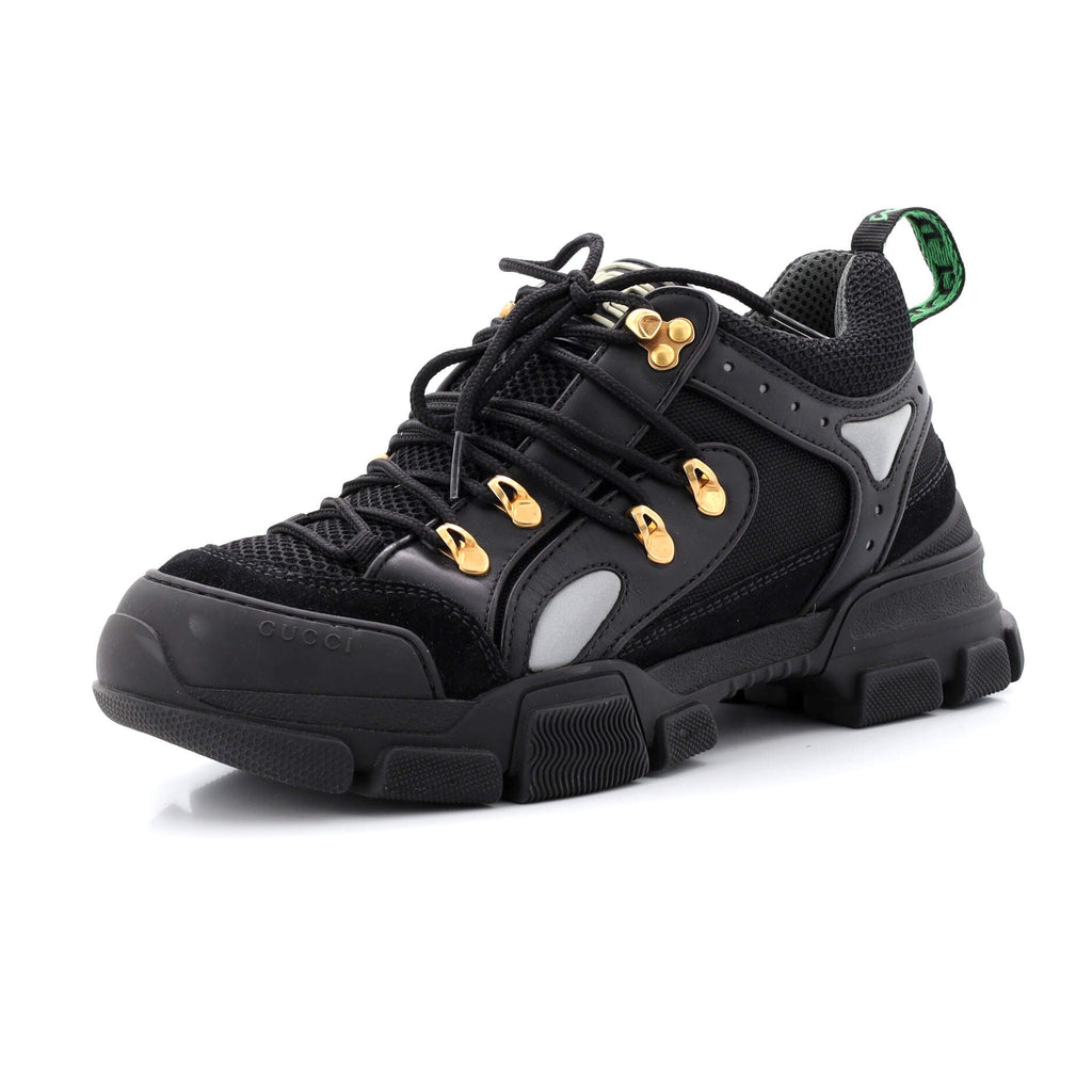 Men's Flashtrek Sneakers Mesh with Canvas and Leather