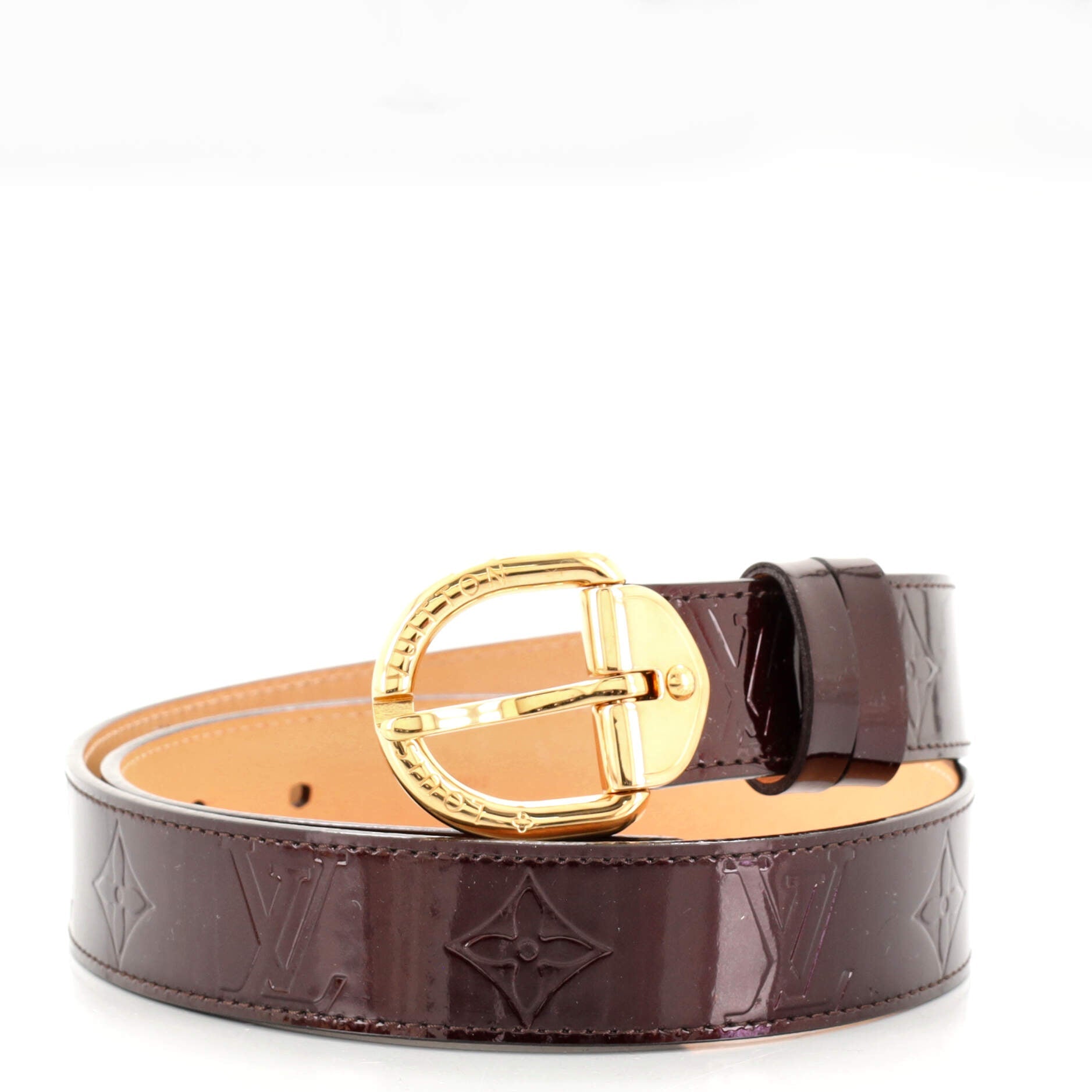Ceinture Belt Monogram Vernis Medium 80