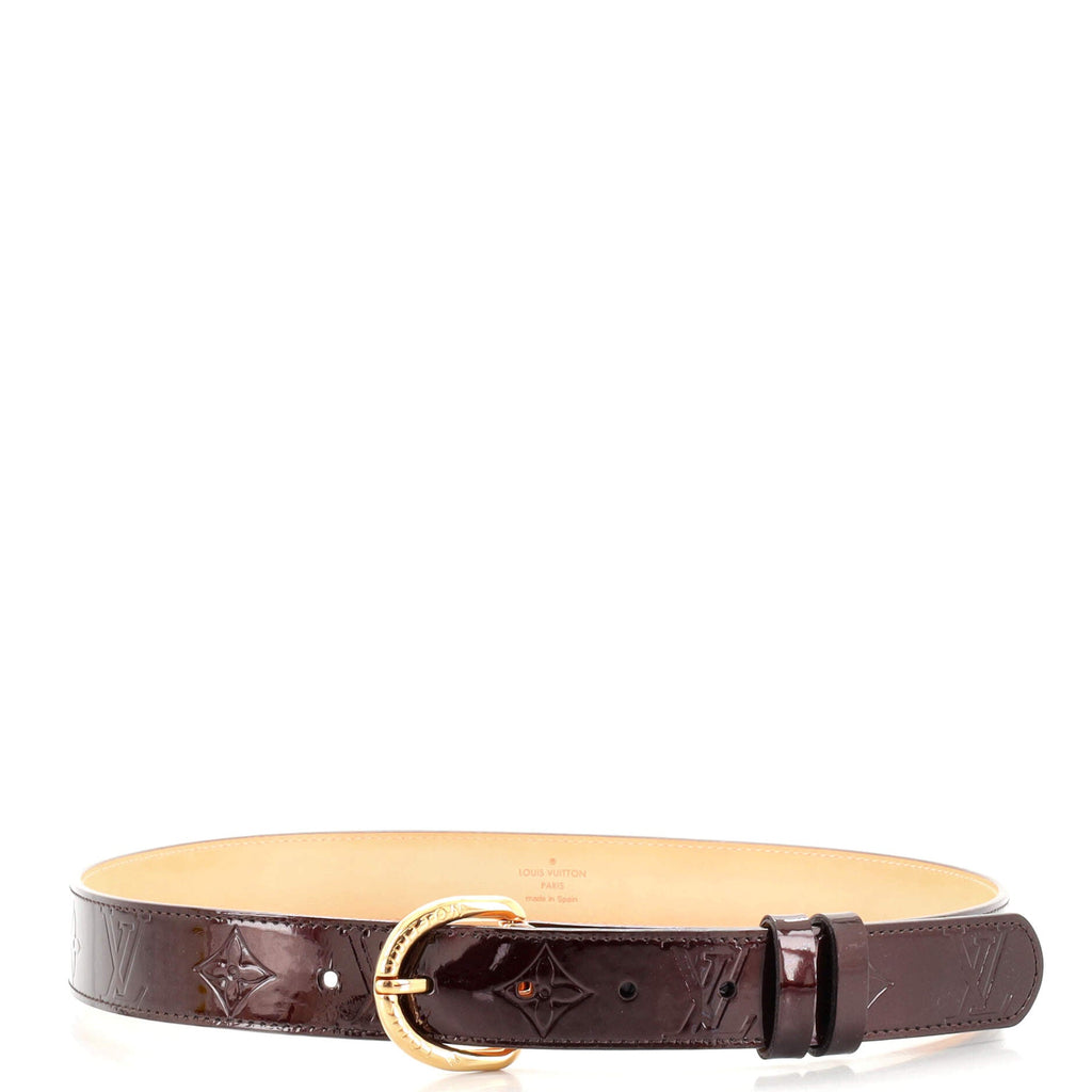 Ceinture Belt Monogram Vernis Medium 80