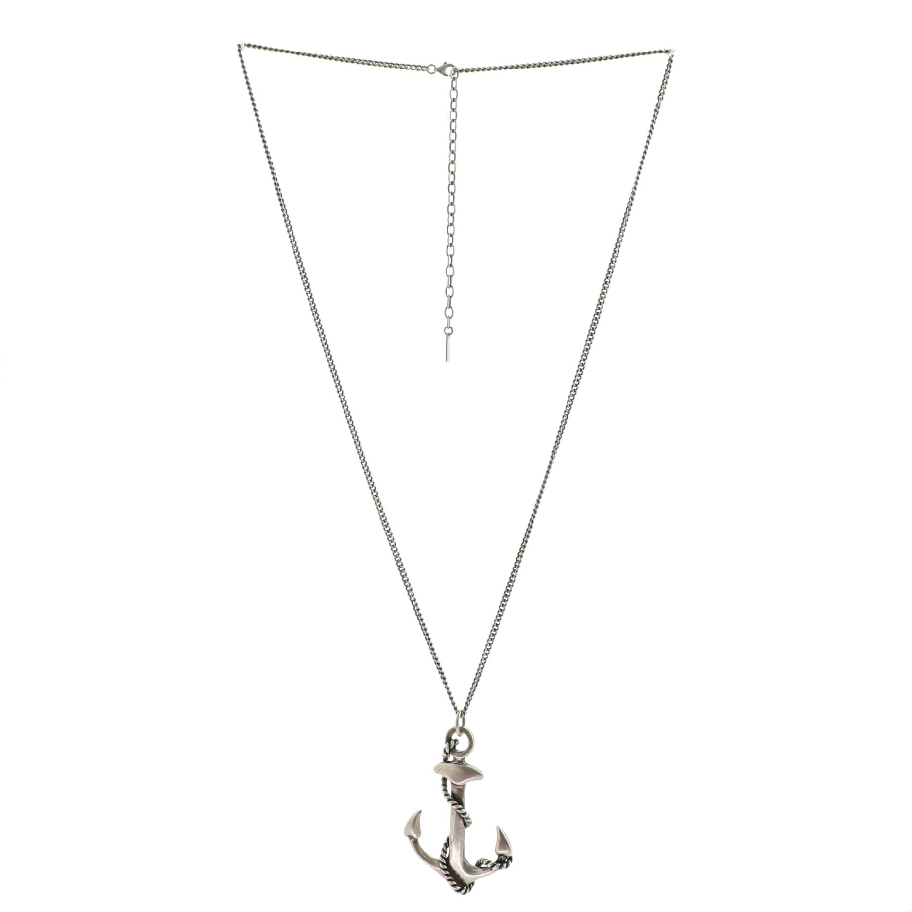 Anchor Pendant Necklace Metal