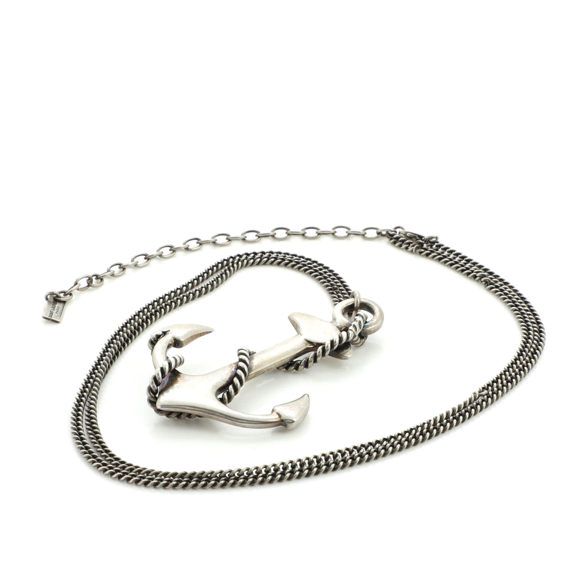 Anchor Pendant Necklace Metal