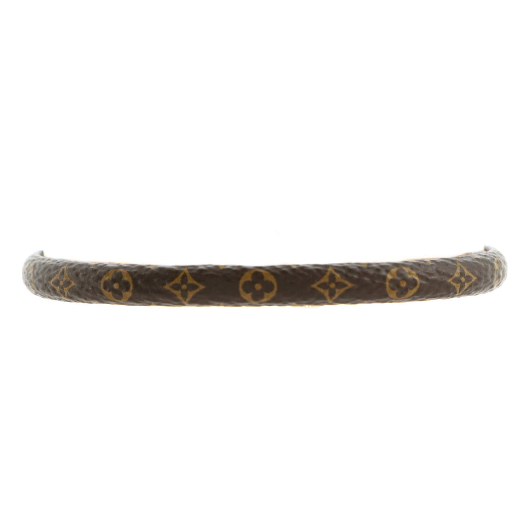 Say Yes Bracelet Monogram Canvas with Metal