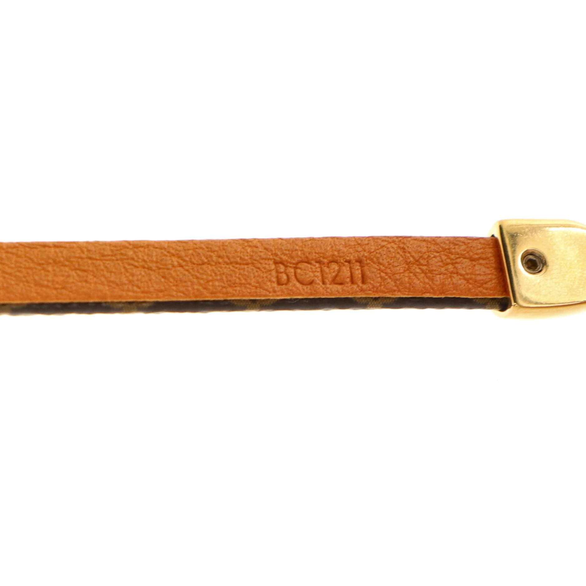 Say Yes Bracelet Monogram Canvas with Metal