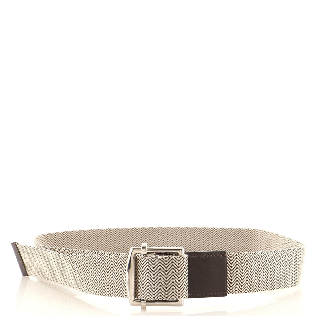 Buckle Belt Canvas Medium 95