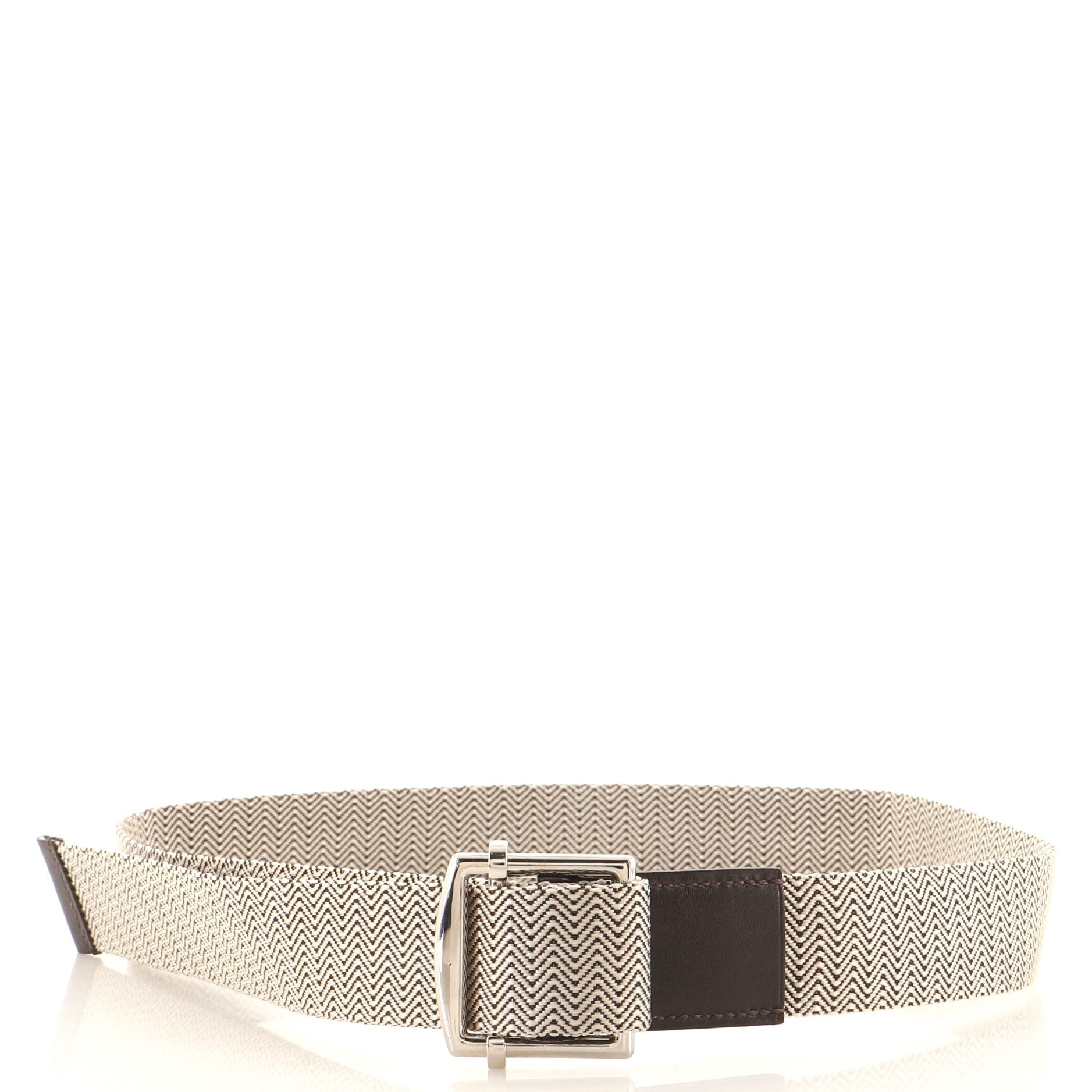 Buckle Belt Canvas Medium 95