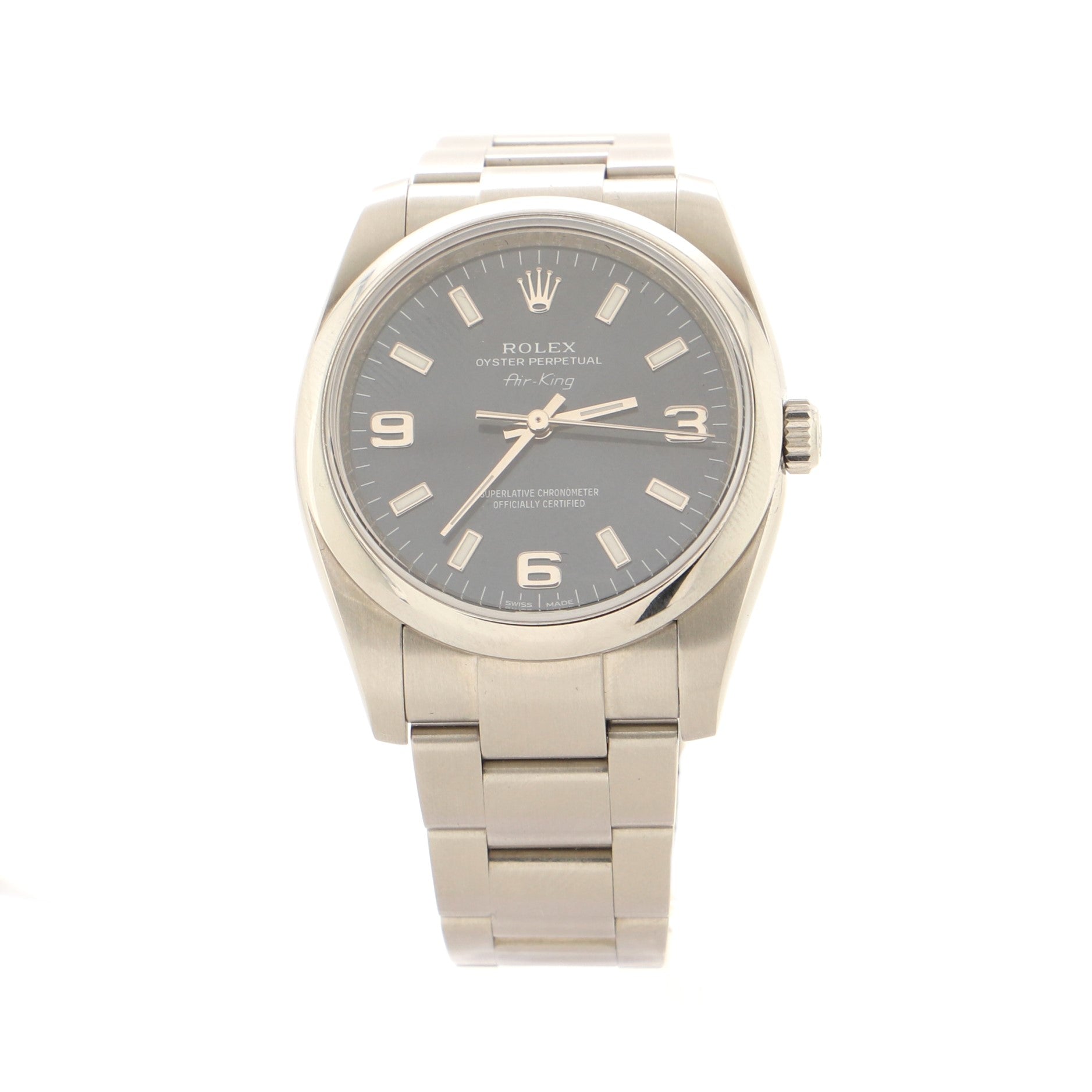 Air King Oyster Perpetual Automatic Watch Stainless Steel 34