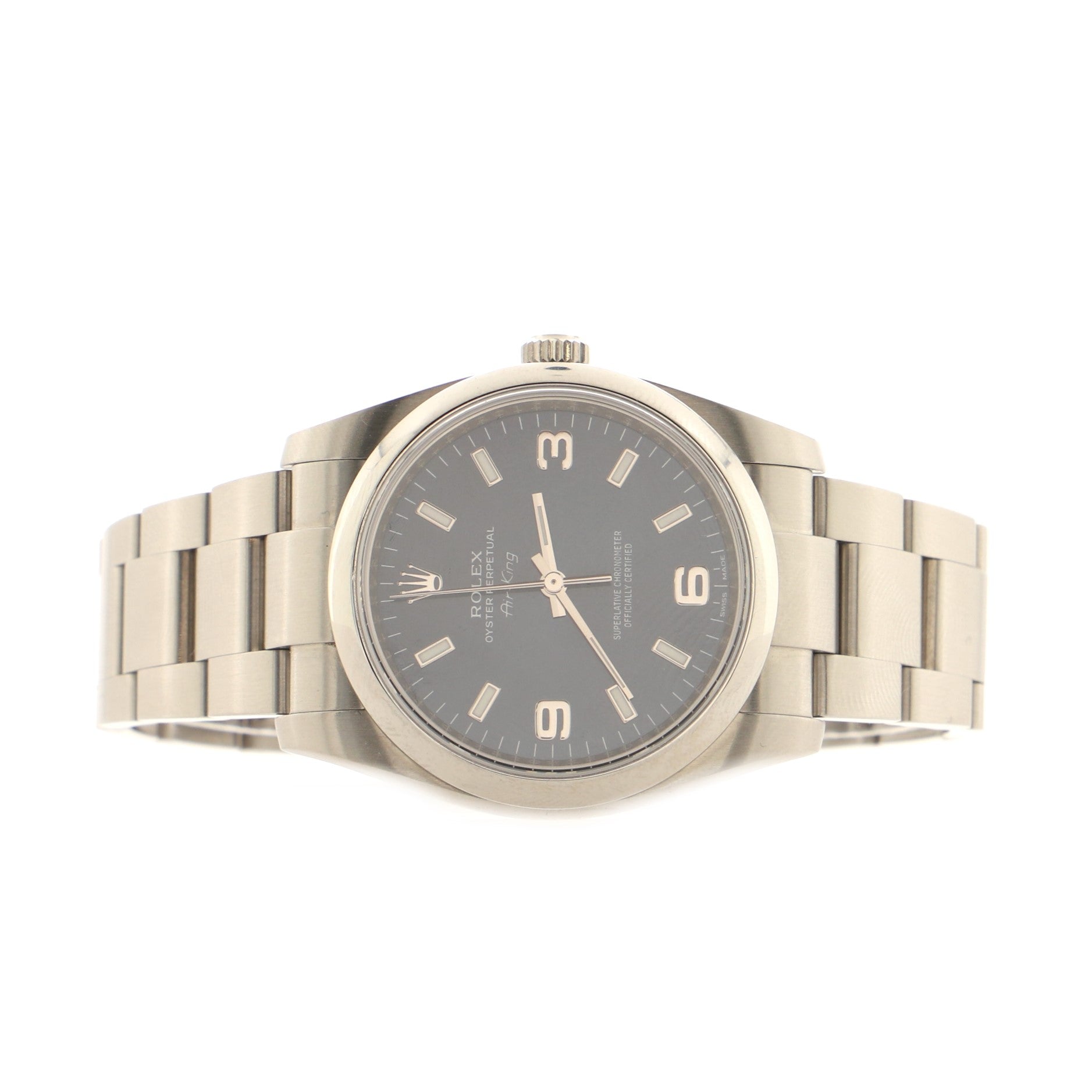 Air King Oyster Perpetual Automatic Watch Stainless Steel 34