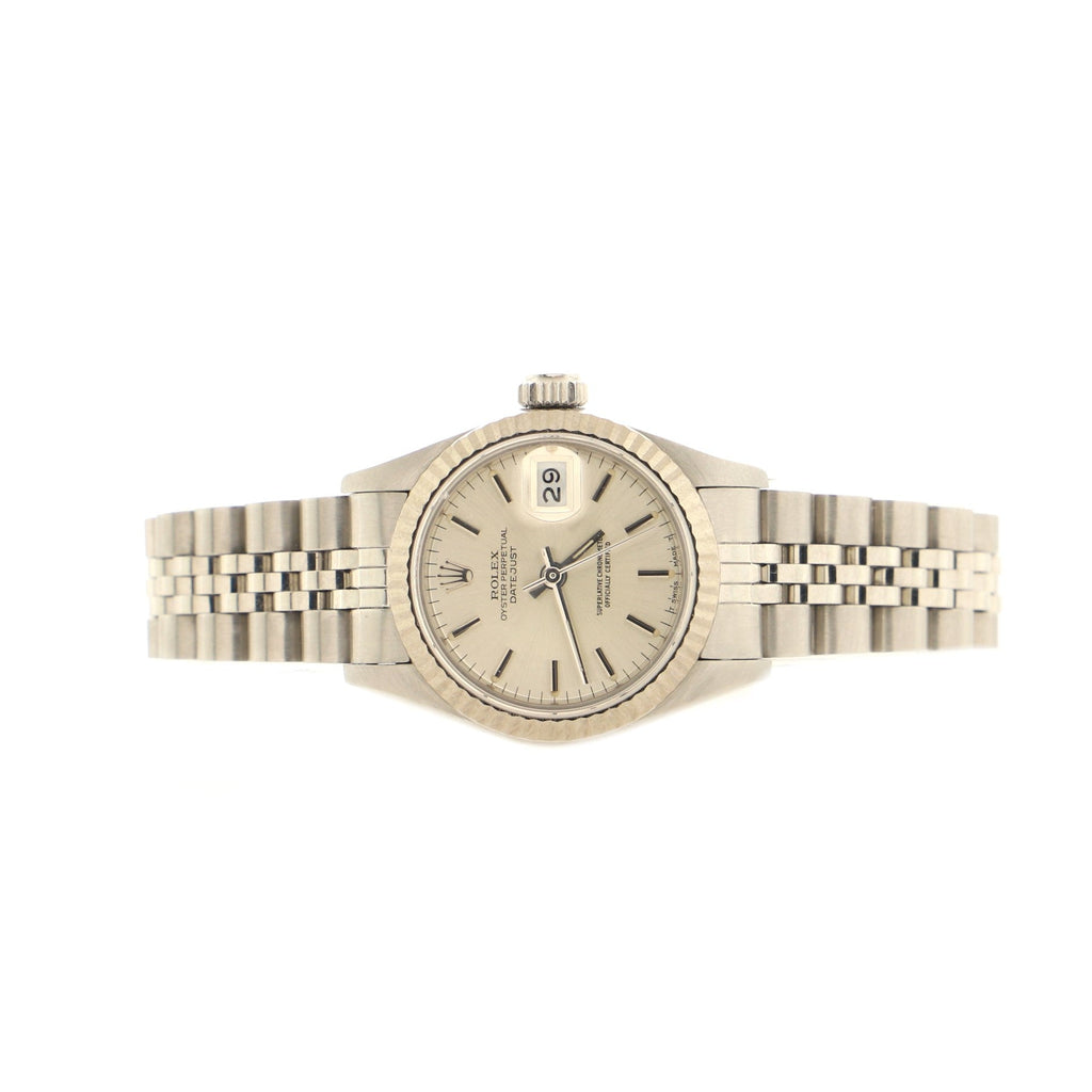 Oyster Perpetual Datejust Automatic Watch Stainless Steel and White Gold 26