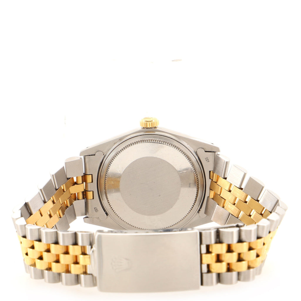 Oyster Perpetual Datejust Automatic Watch Stainless Steel and Yellow Gold 36