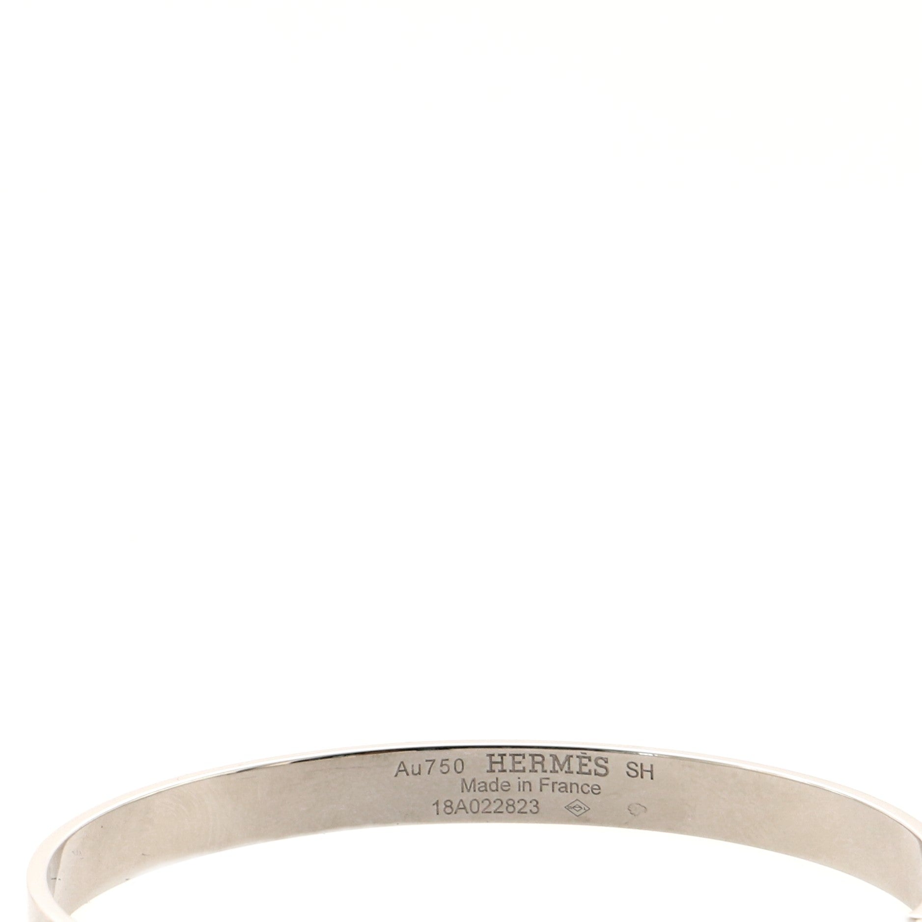 Kelly Bracelet 18K White Gold with Pink Sapphires Small