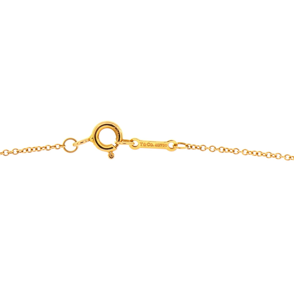 Paloma Picasso Villa Flower Pendant Necklace 18K Rose Gold