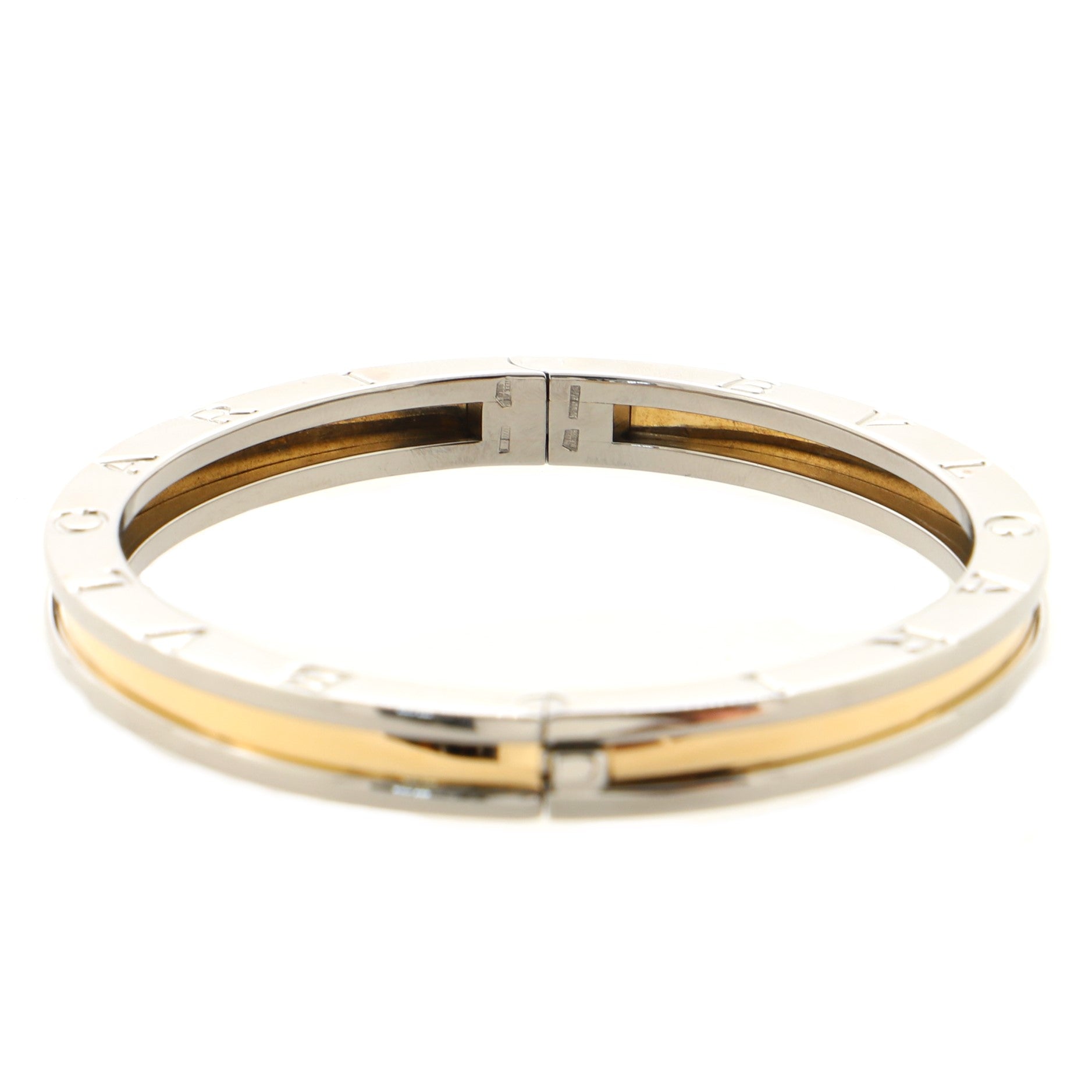 B.Zero 1 Bracelet Stainless Steel and 18K Yellow Gold