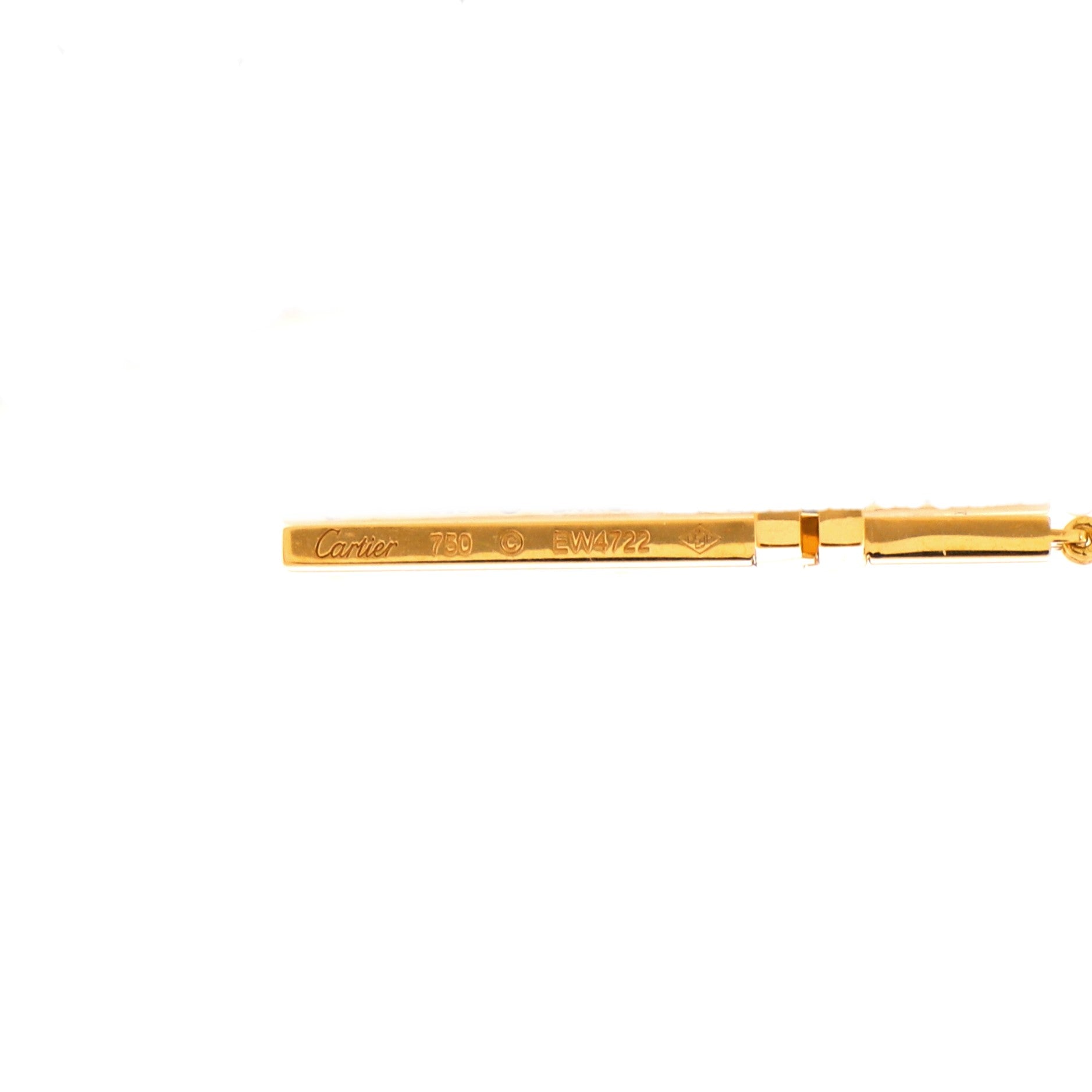 Cross Pendant Necklace 18K Yellow Gold
