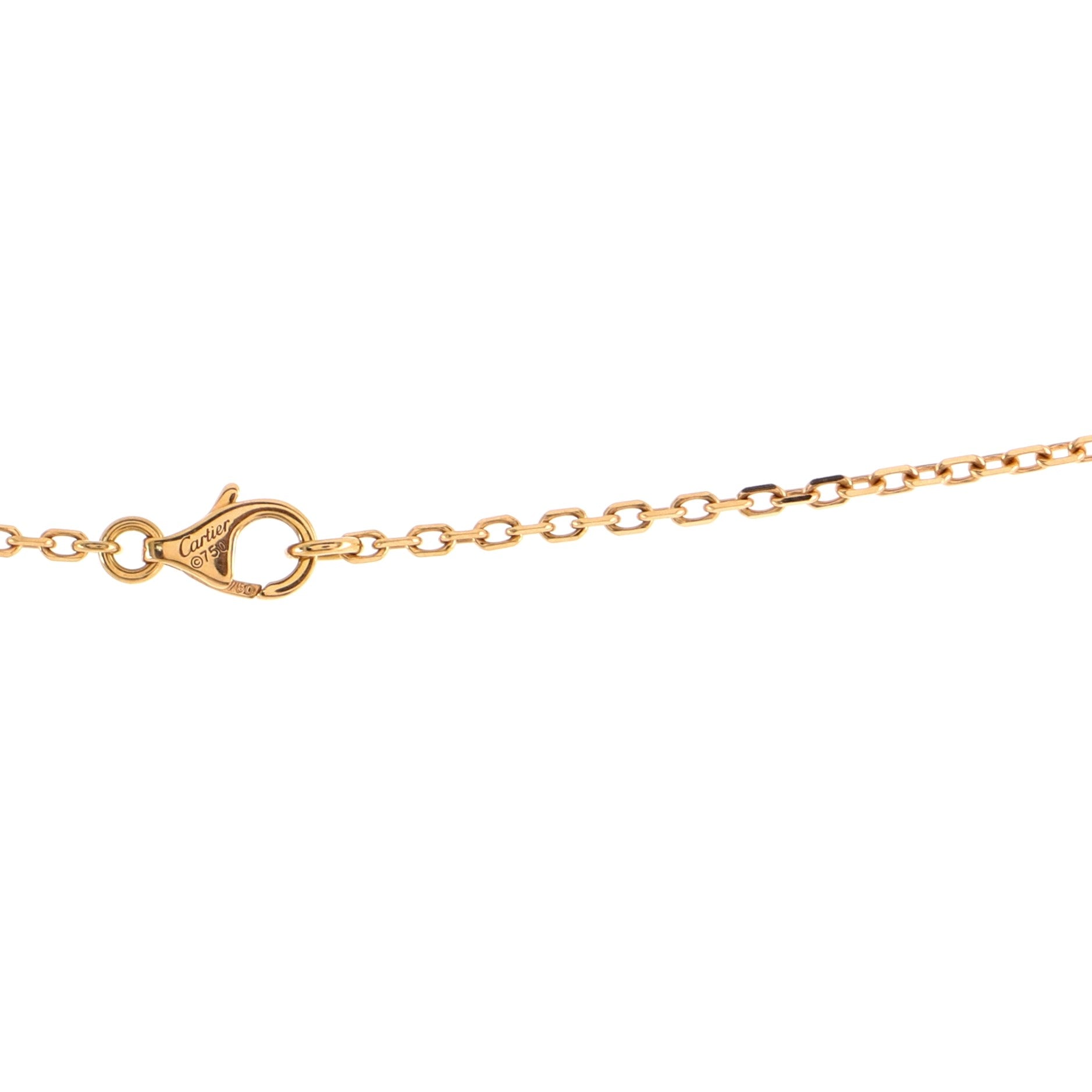 Trinity Necklace 18K Rose Gold and Diamonds