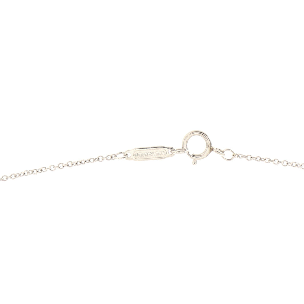 Heart 3 Diamond Pendant Necklace Platinum with Diamonds