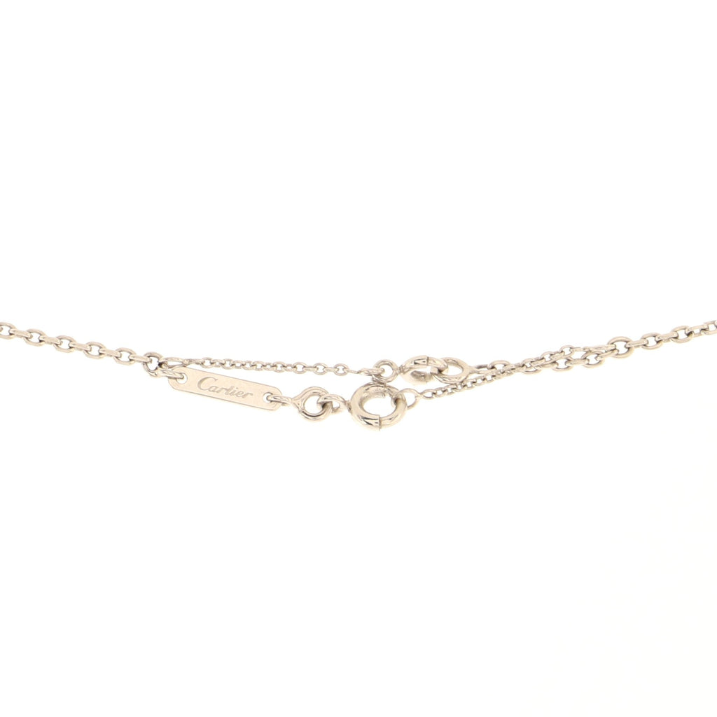 C Heart de Cartier Pendant Necklace 18K White Gold