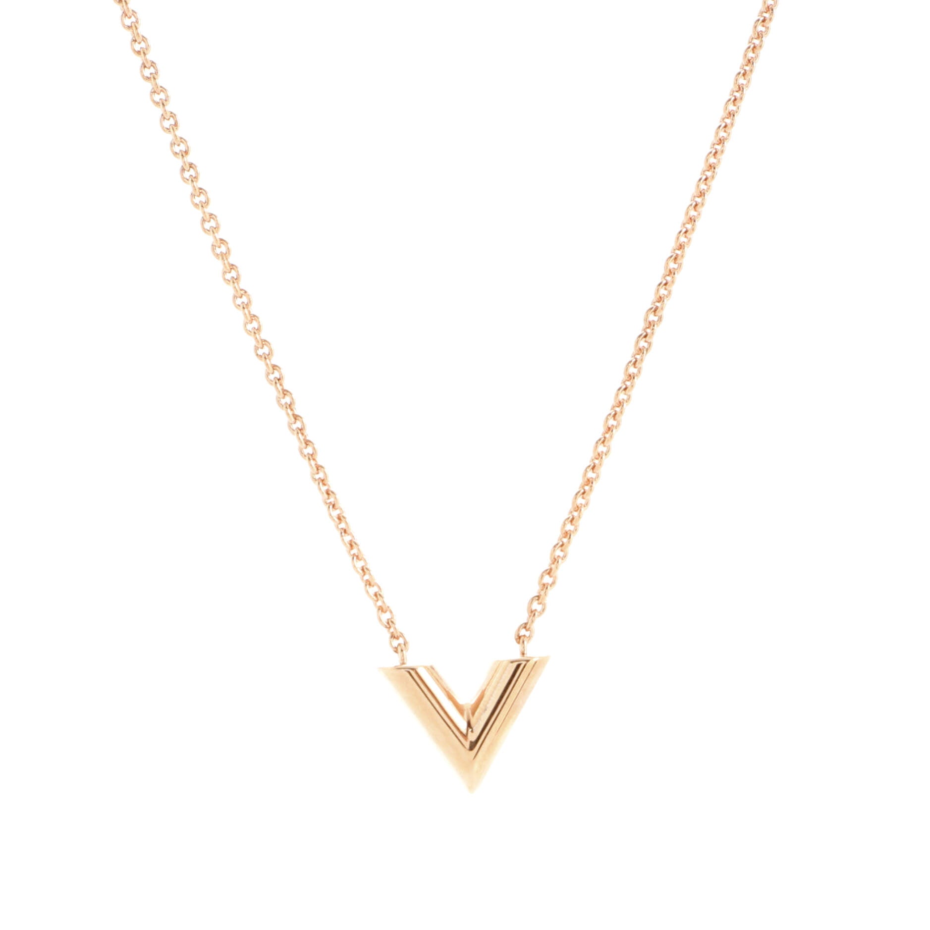 Essential V Supple Necklace Metal