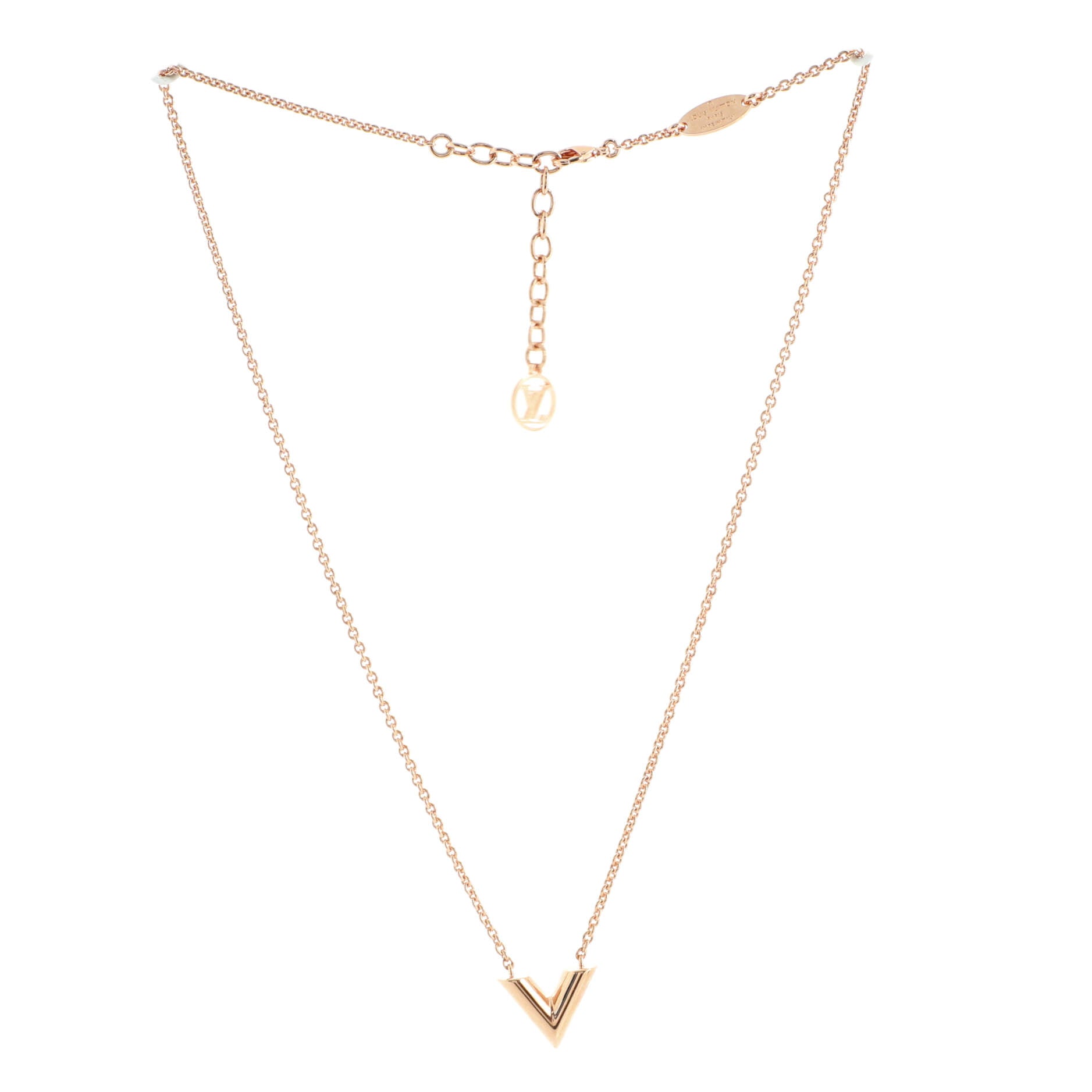 Essential V Supple Necklace Metal