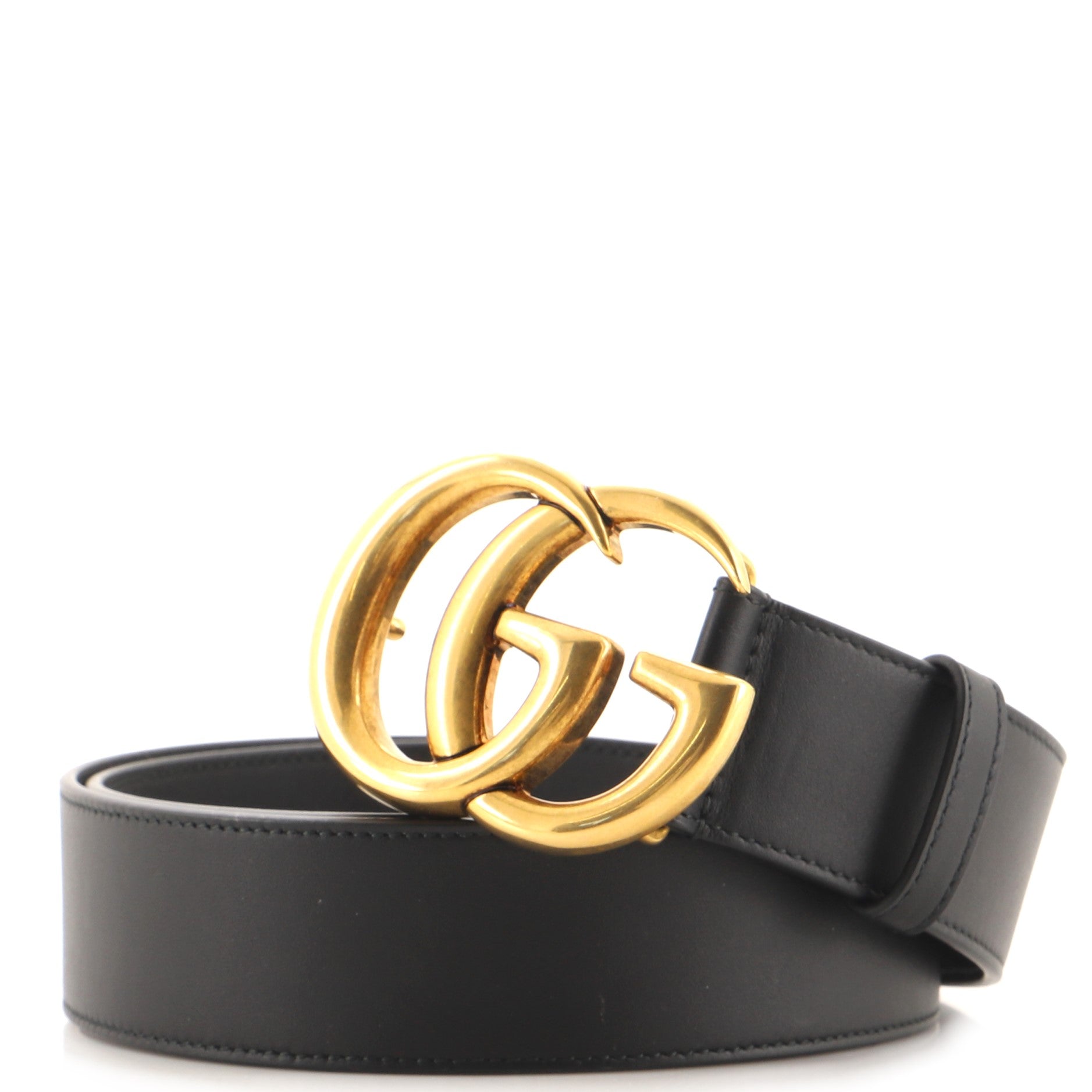 GG Marmont Belt Leather Wide 95