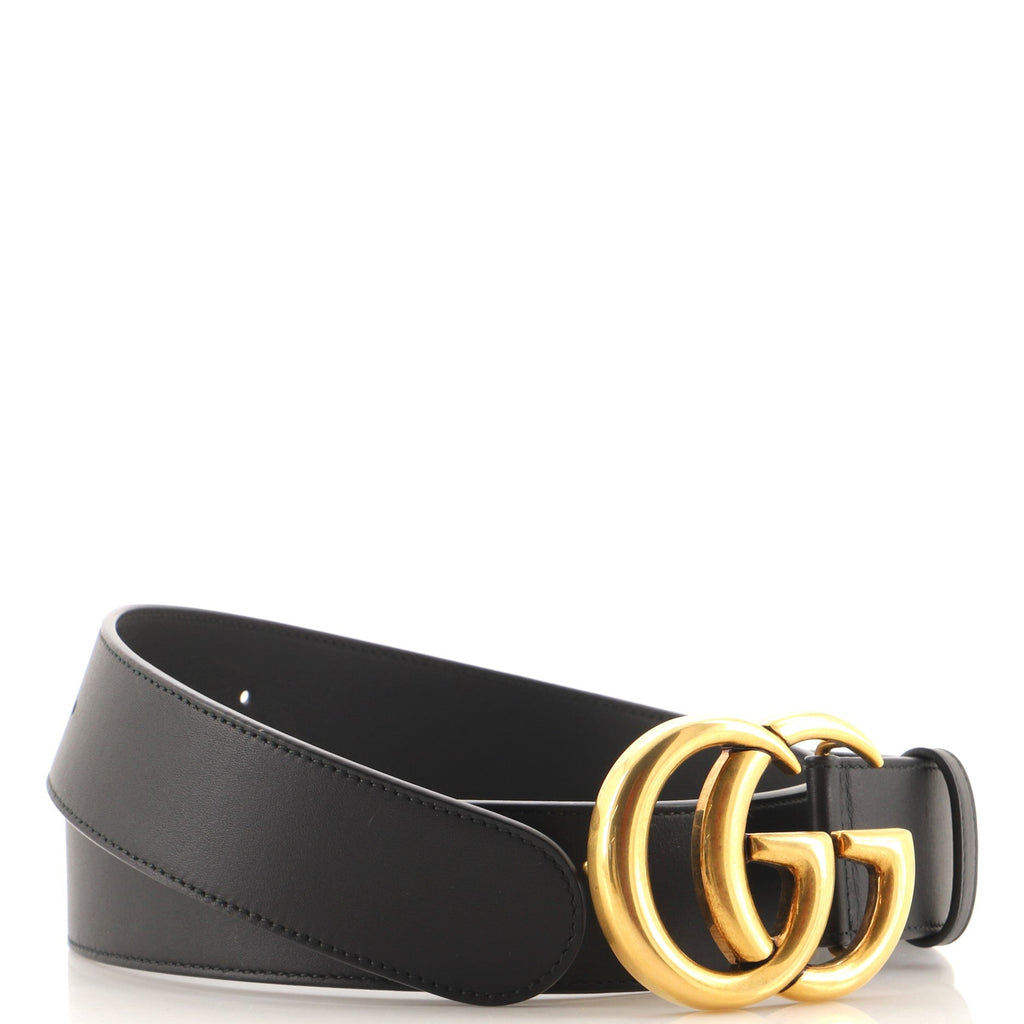 GG Marmont Belt Leather Wide 95