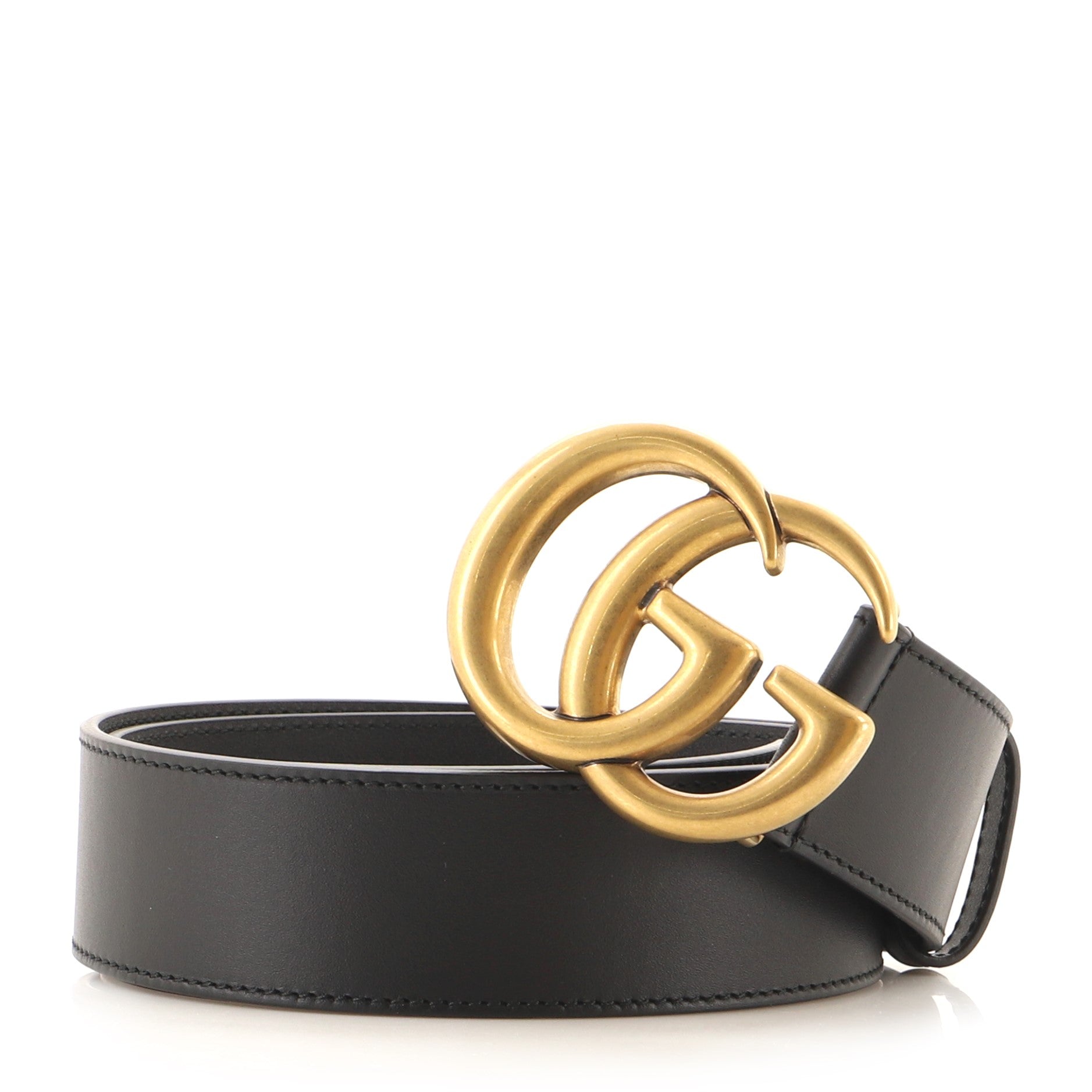 GG Marmont Belt Leather Wide 75