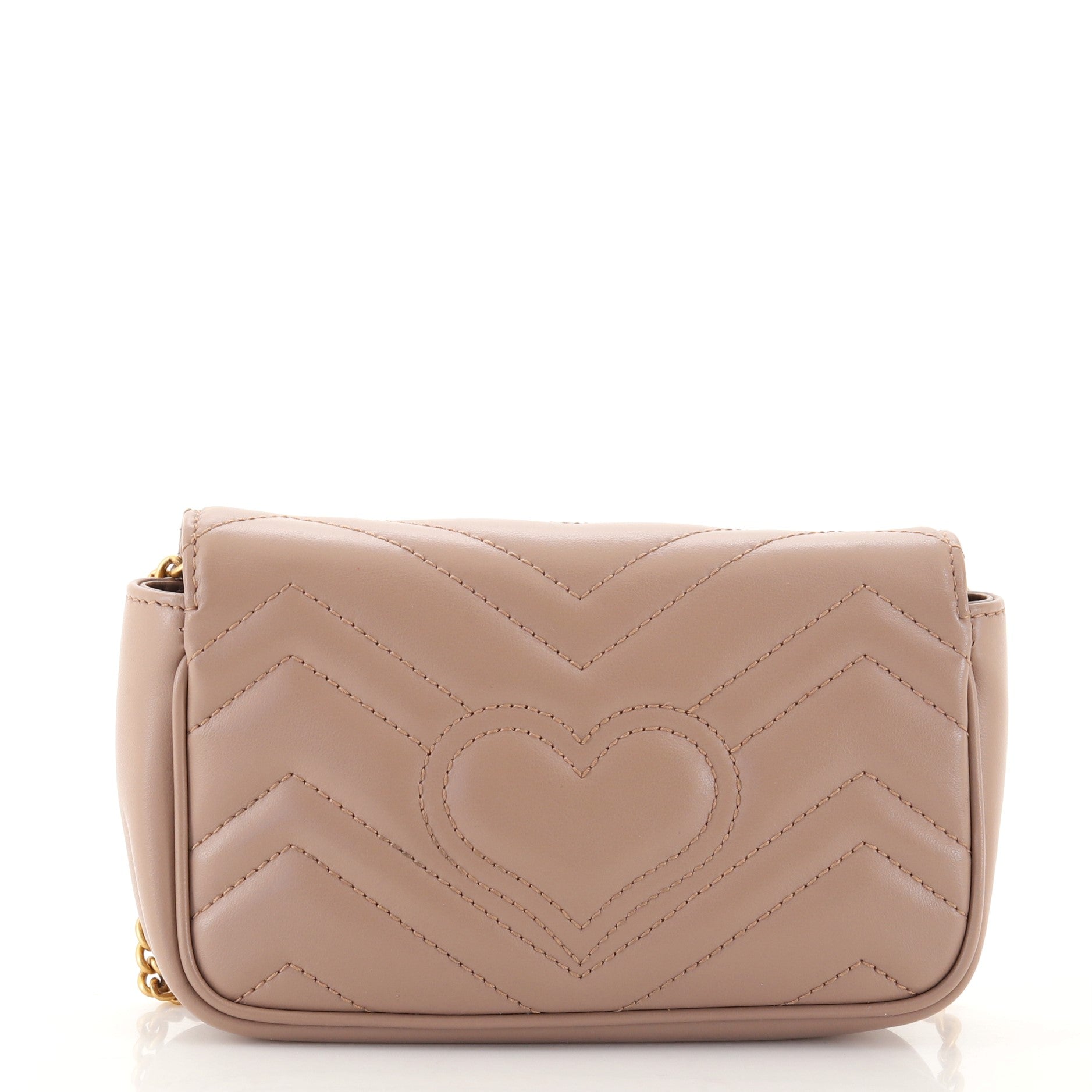 GG Marmont Flap Bag Matelasse Leather Super Mini