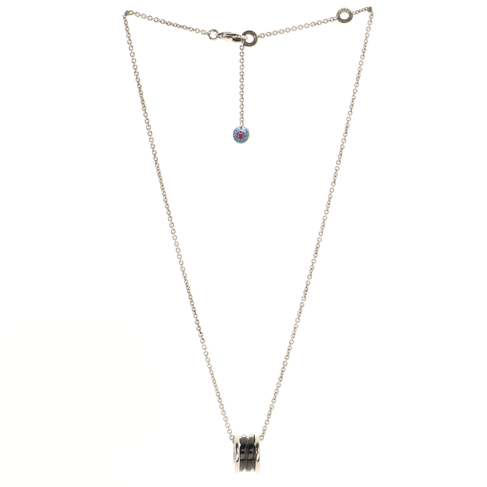 B.Zero1 Save the Children Pendant Necklace Sterling Silver and Ceramic
