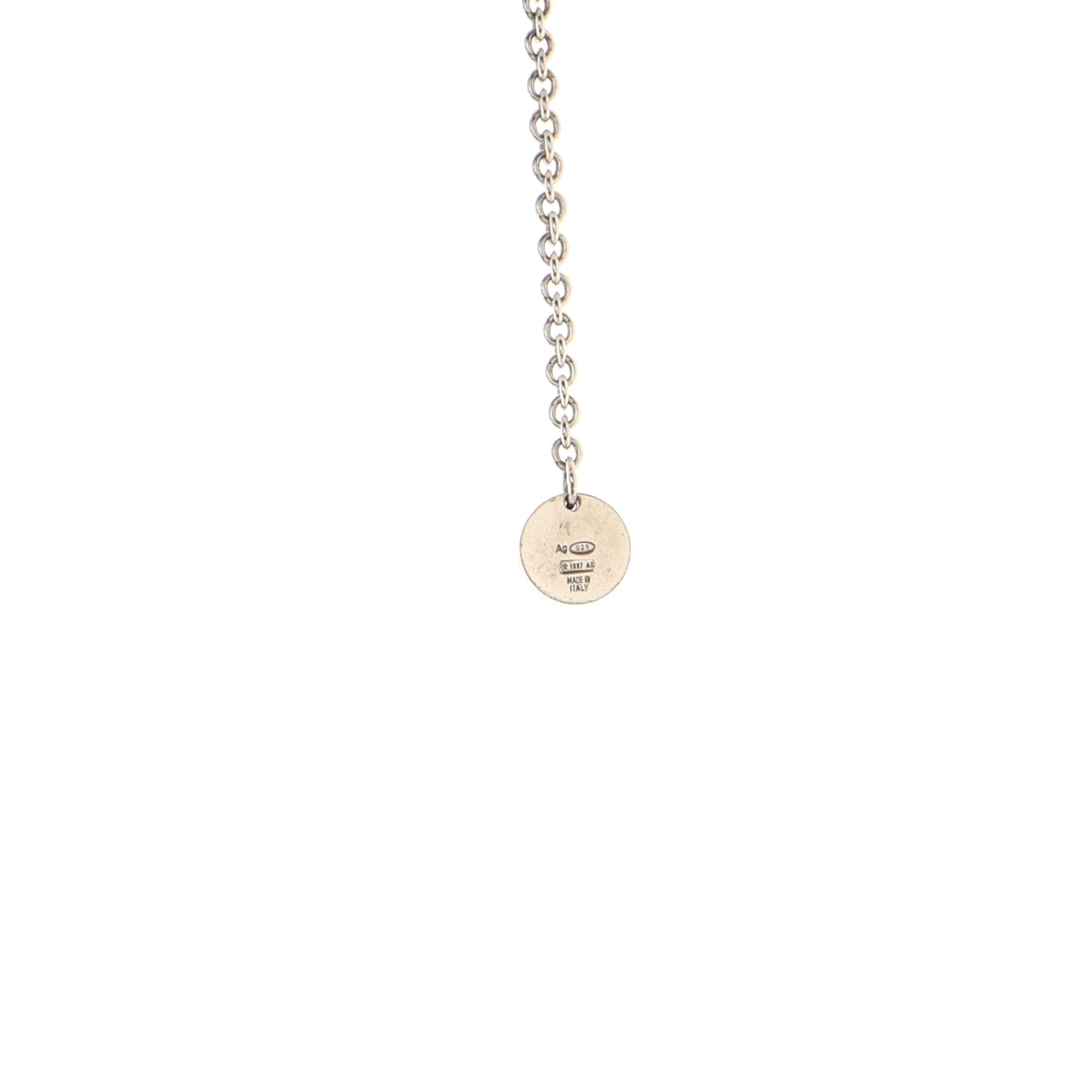 B.Zero1 Save the Children Pendant Necklace Sterling Silver and Ceramic