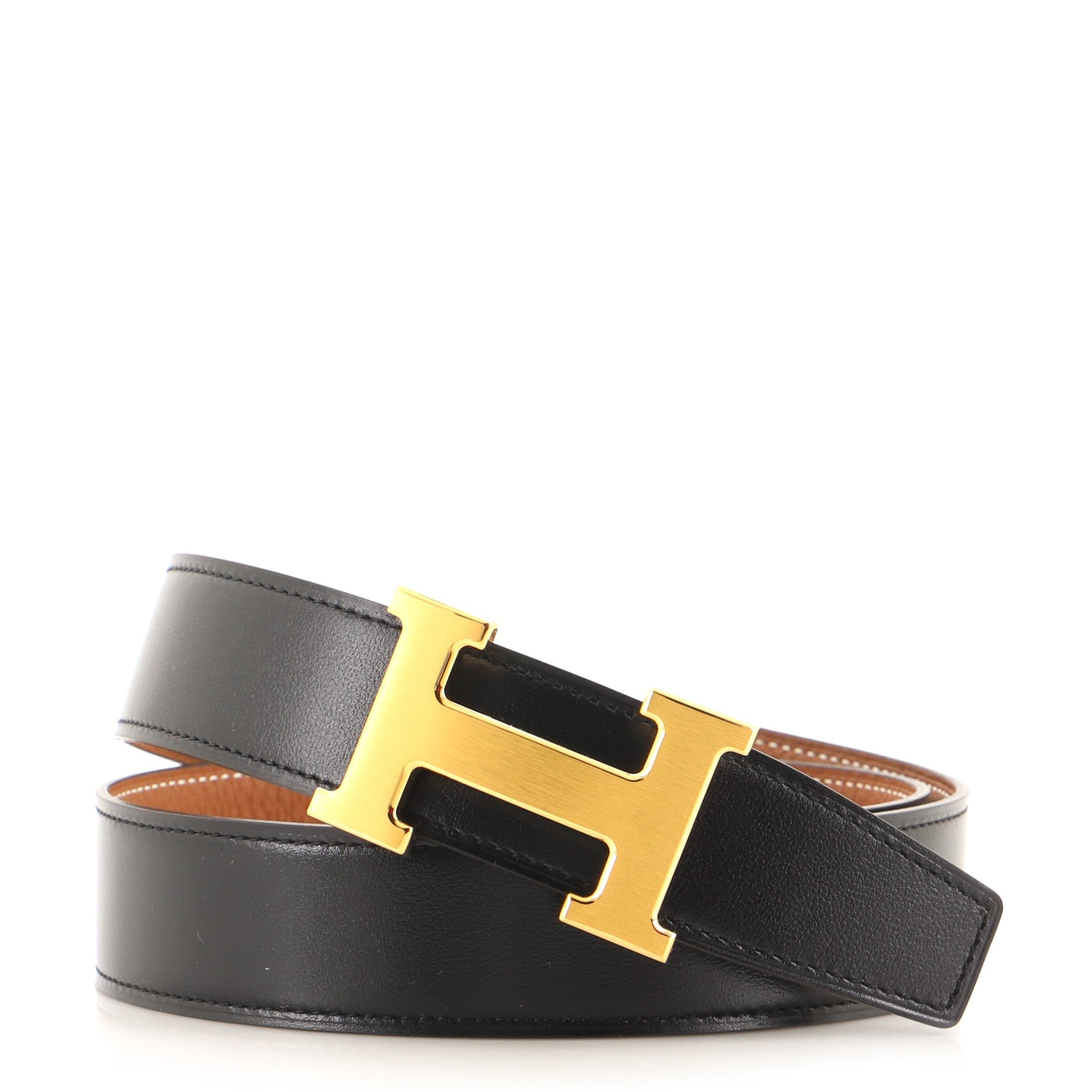 Constance Reversible Belt Leather Medium 80