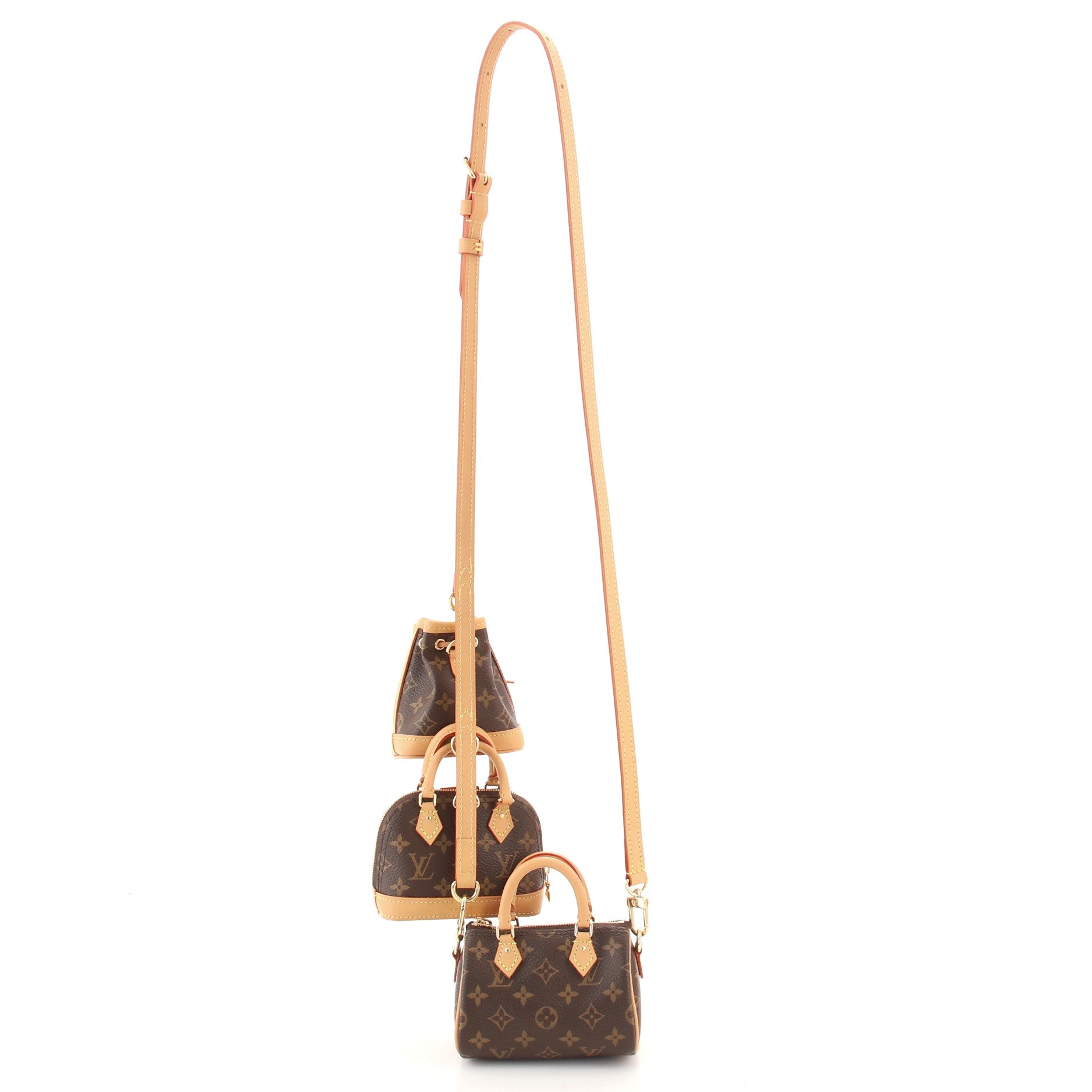 Trio Mini Icones Bag Set Monogram Canvas