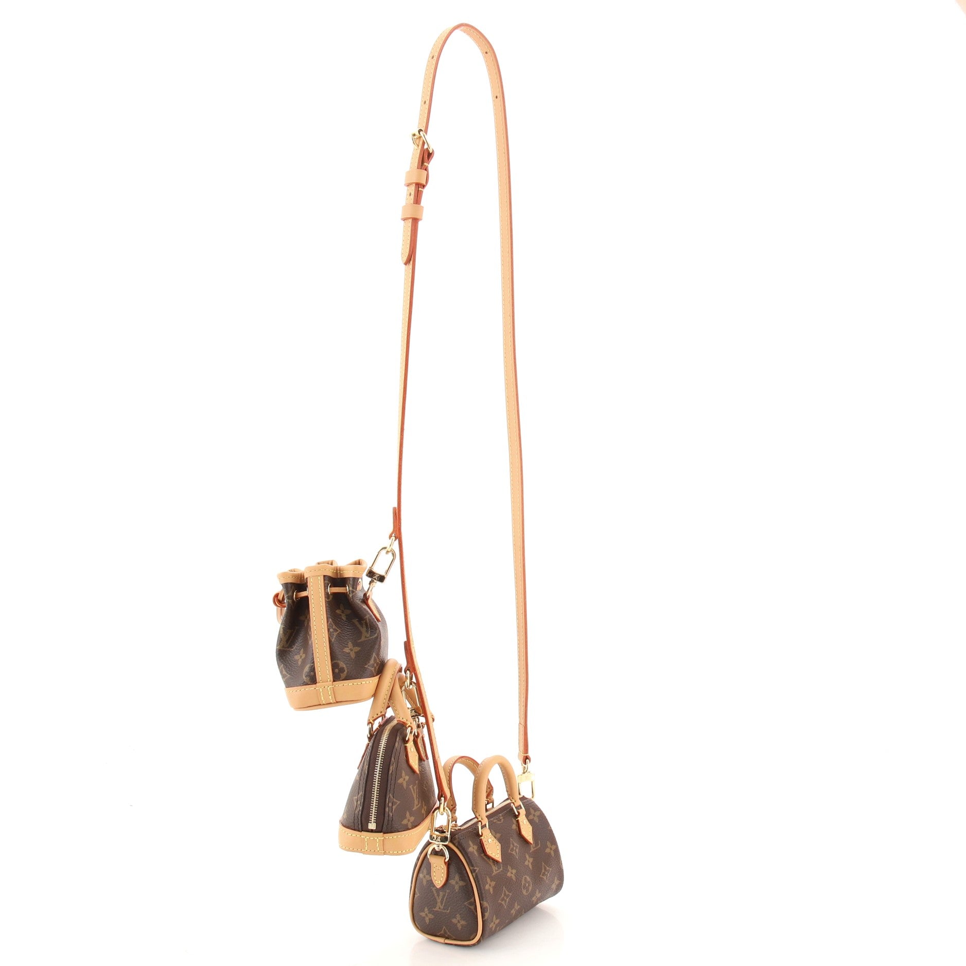 Trio Mini Icones Bag Set Monogram Canvas