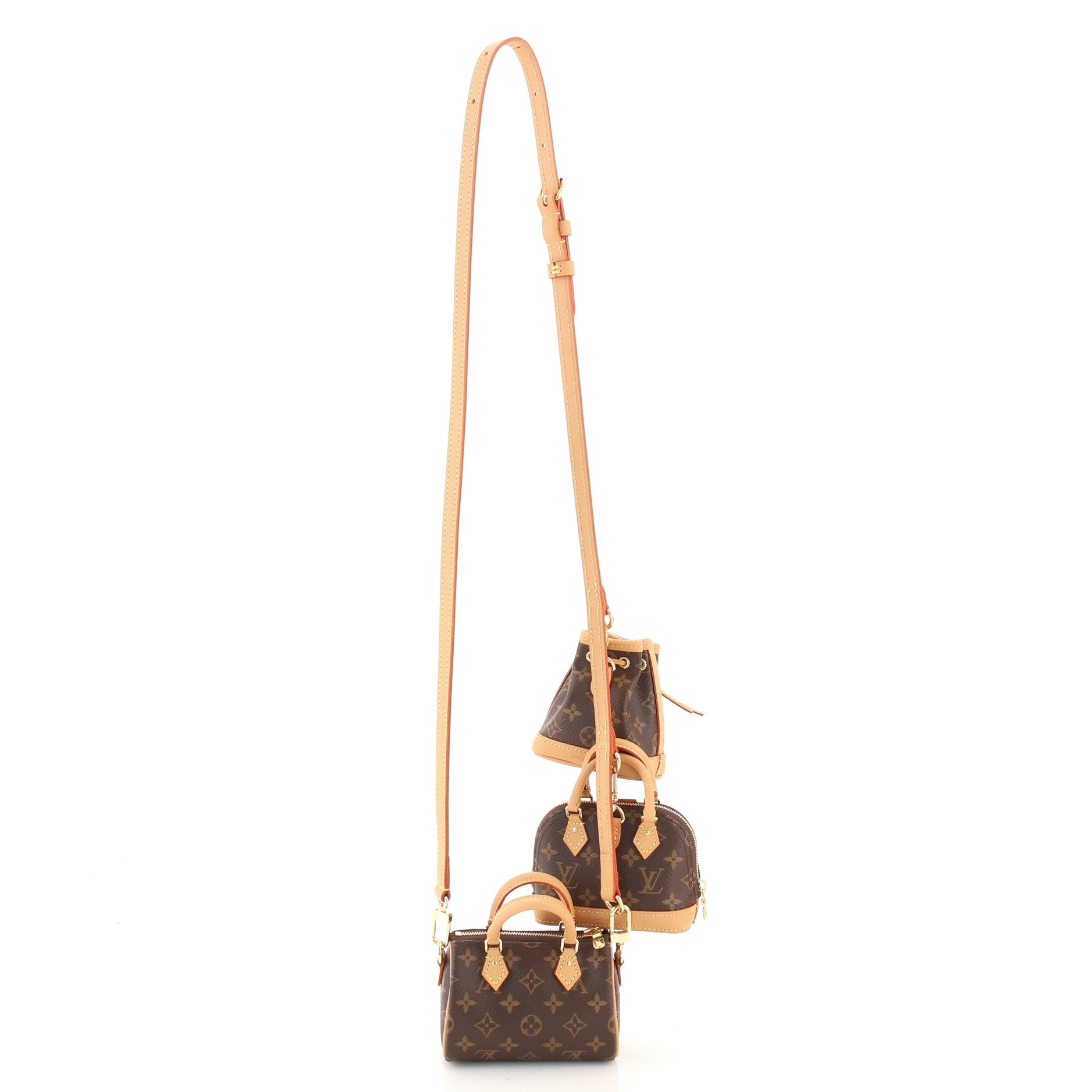 Trio Mini Icones Bag Set Monogram Canvas