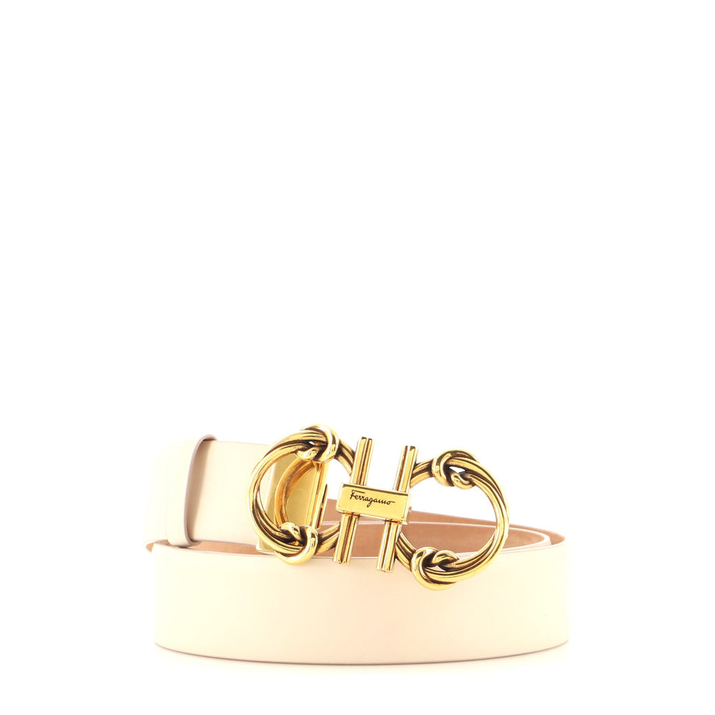 Gancini Belt Leather Medium 100