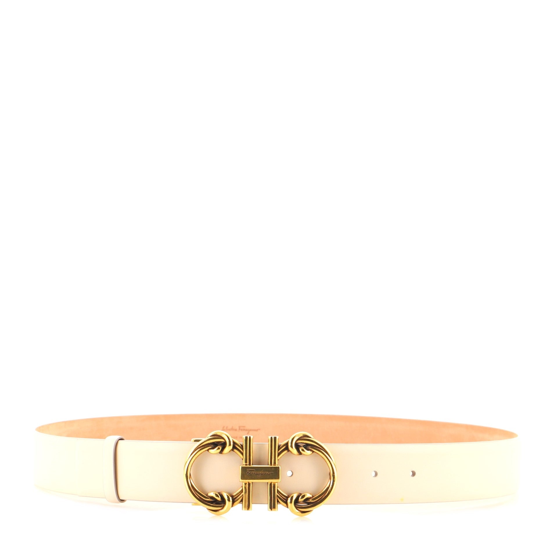 Gancini Belt Leather Medium 100