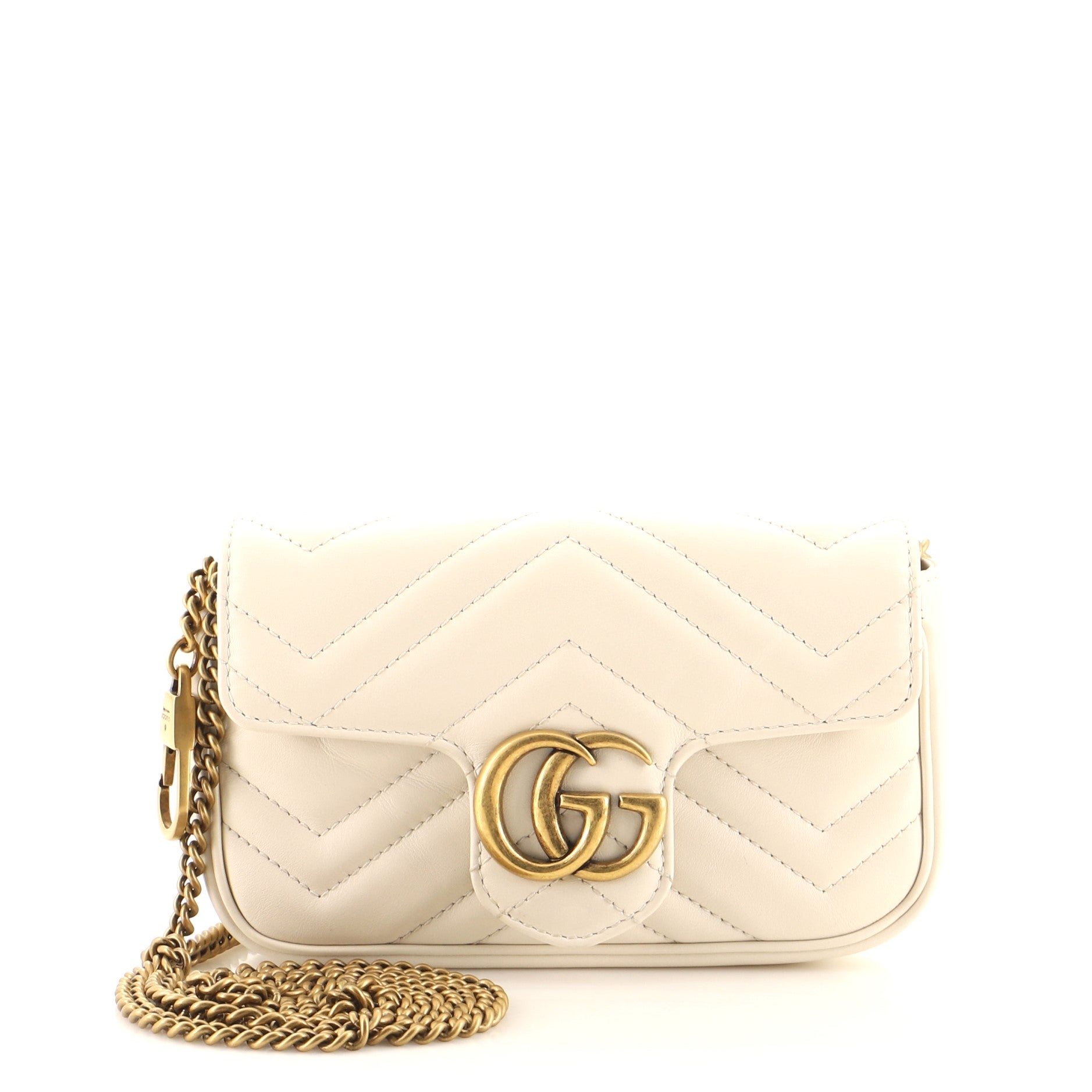 GG Marmont Flap Bag Matelasse Leather Super Mini
