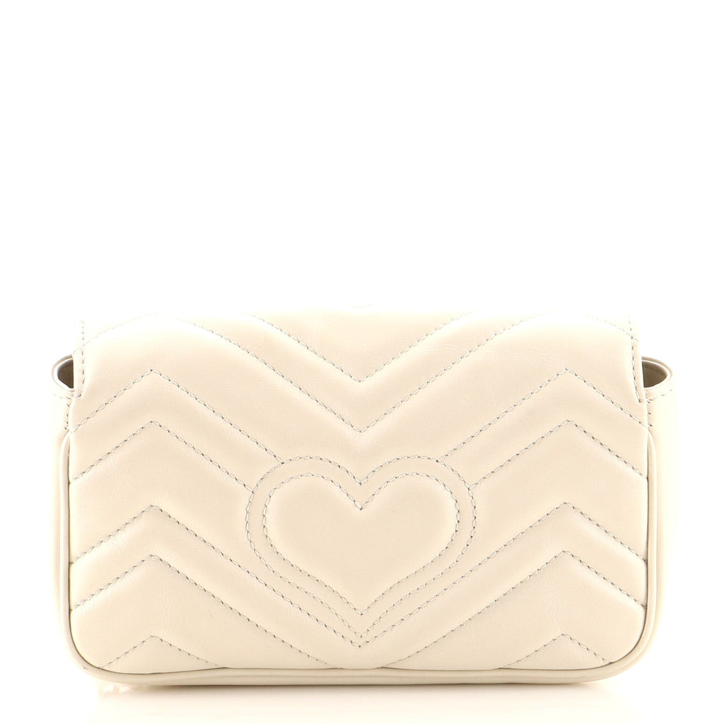 GG Marmont Flap Bag Matelasse Leather Super Mini