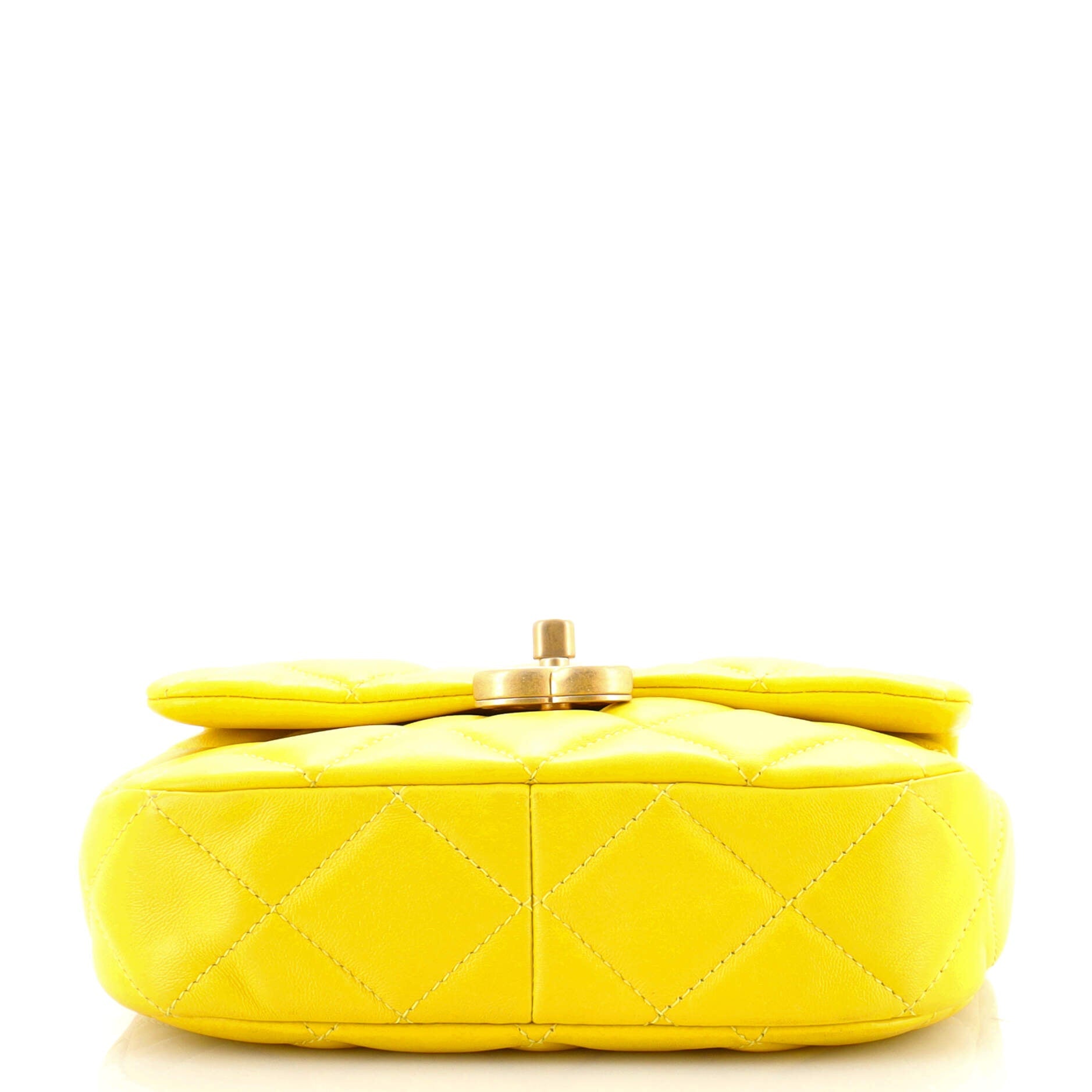Candy Chain CC Flap Bag Quilted Lambskin Mini