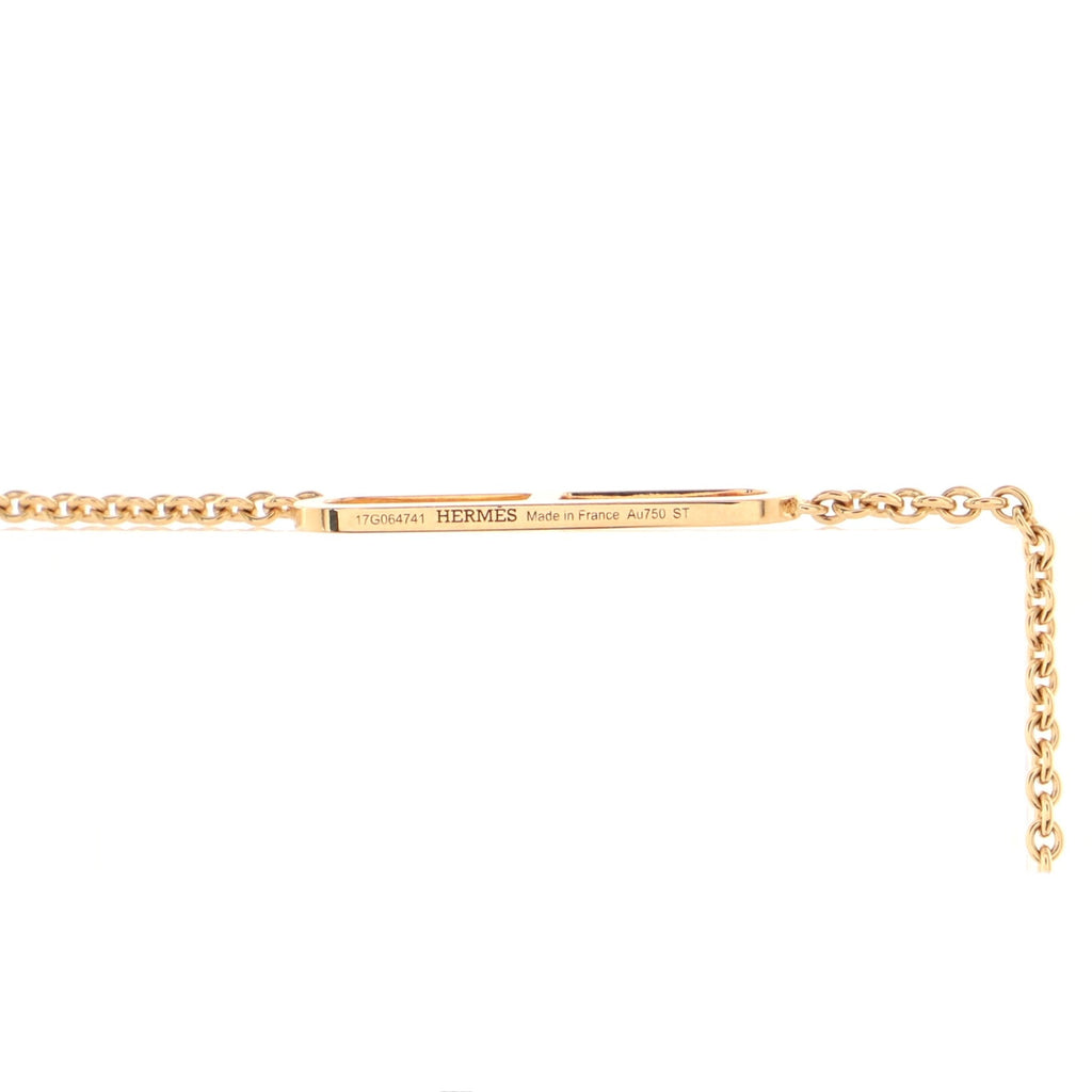 Ever Chaine d'Ancre Lariat Necklace 18K Rose Gold Small