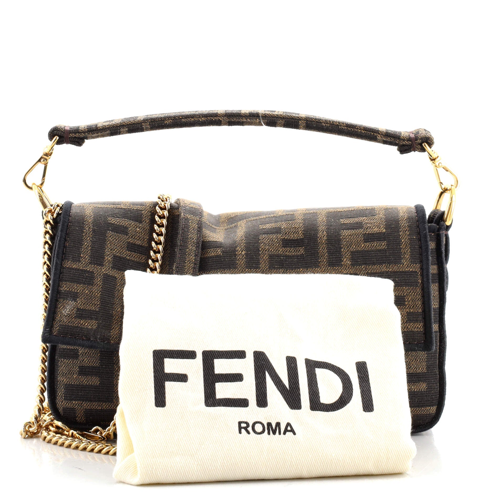 Baguette NM Bag Zucca Canvas Mini