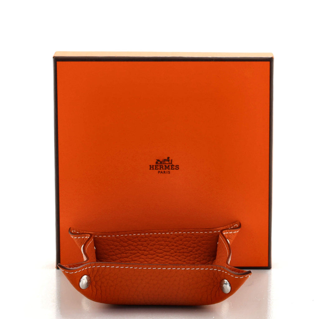 Mises Et Relances Change Tray Leather Mini