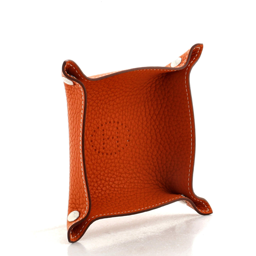 Mises Et Relances Change Tray Leather Mini