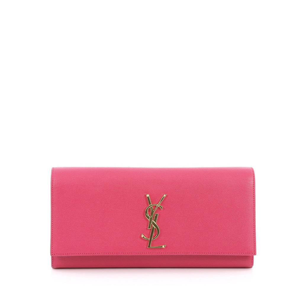 Classic Monogram Clutch Leather Medium