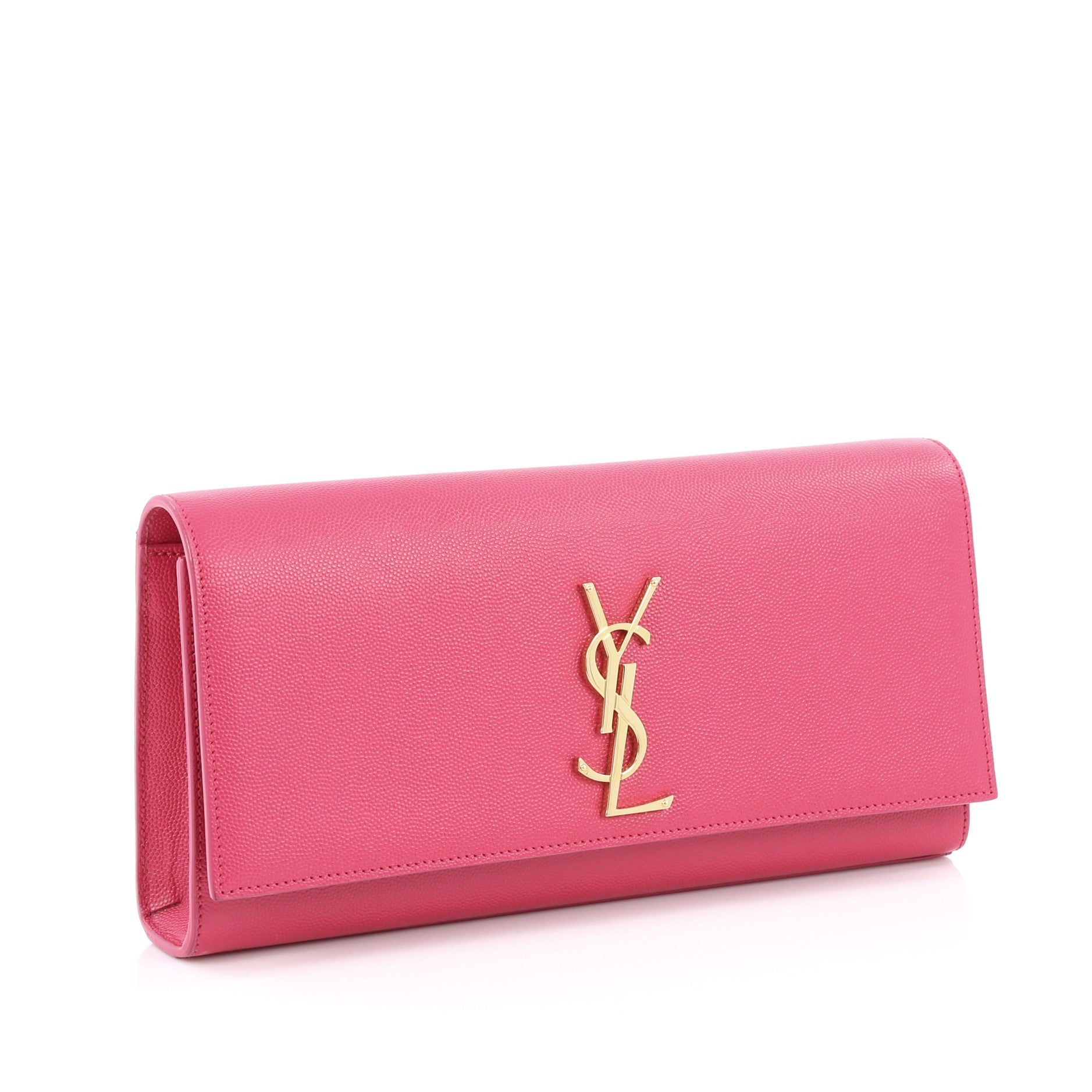 Classic Monogram Clutch Leather Medium