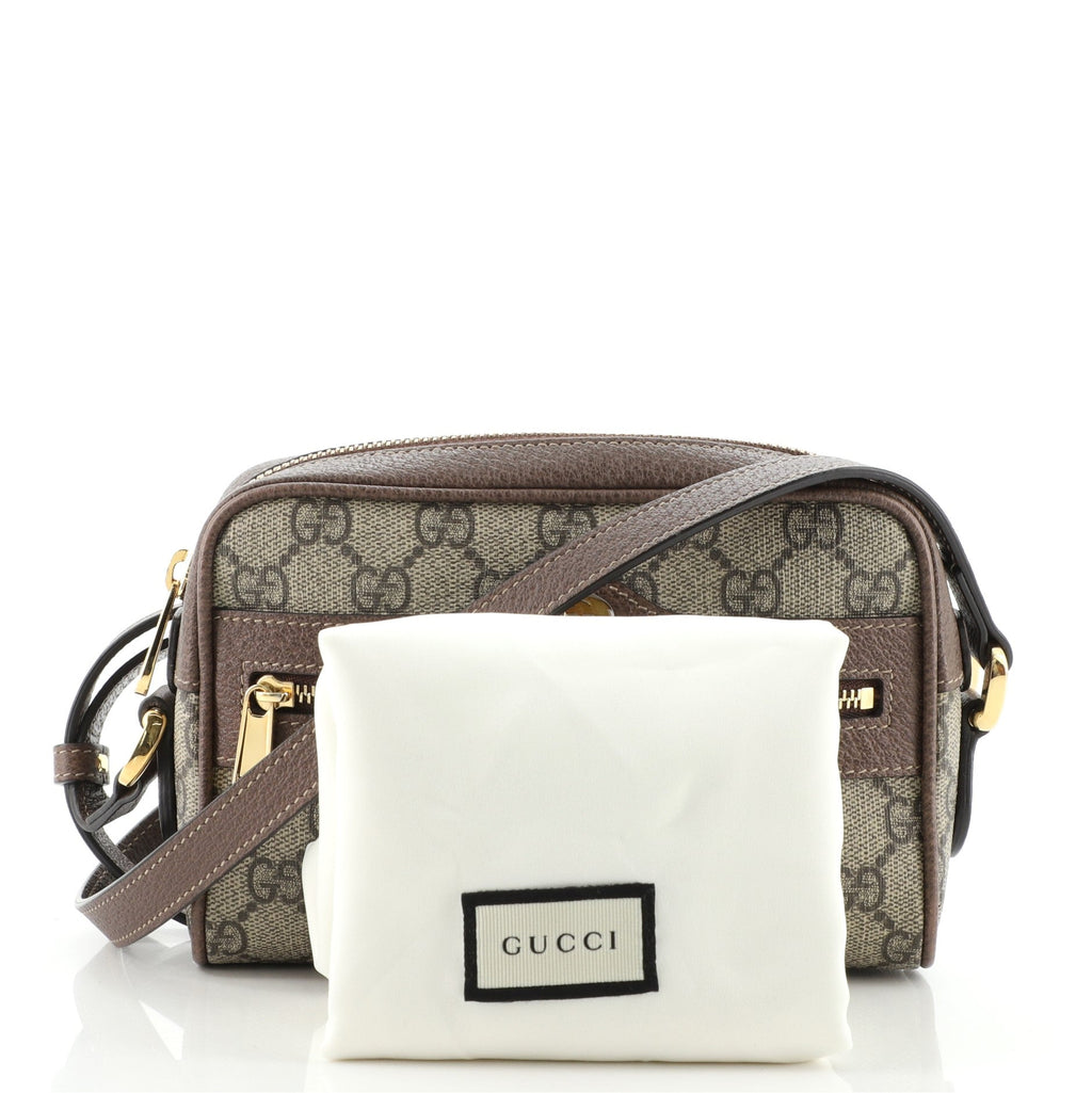 Ophidia Shoulder Bag GG Coated Canvas Mini
