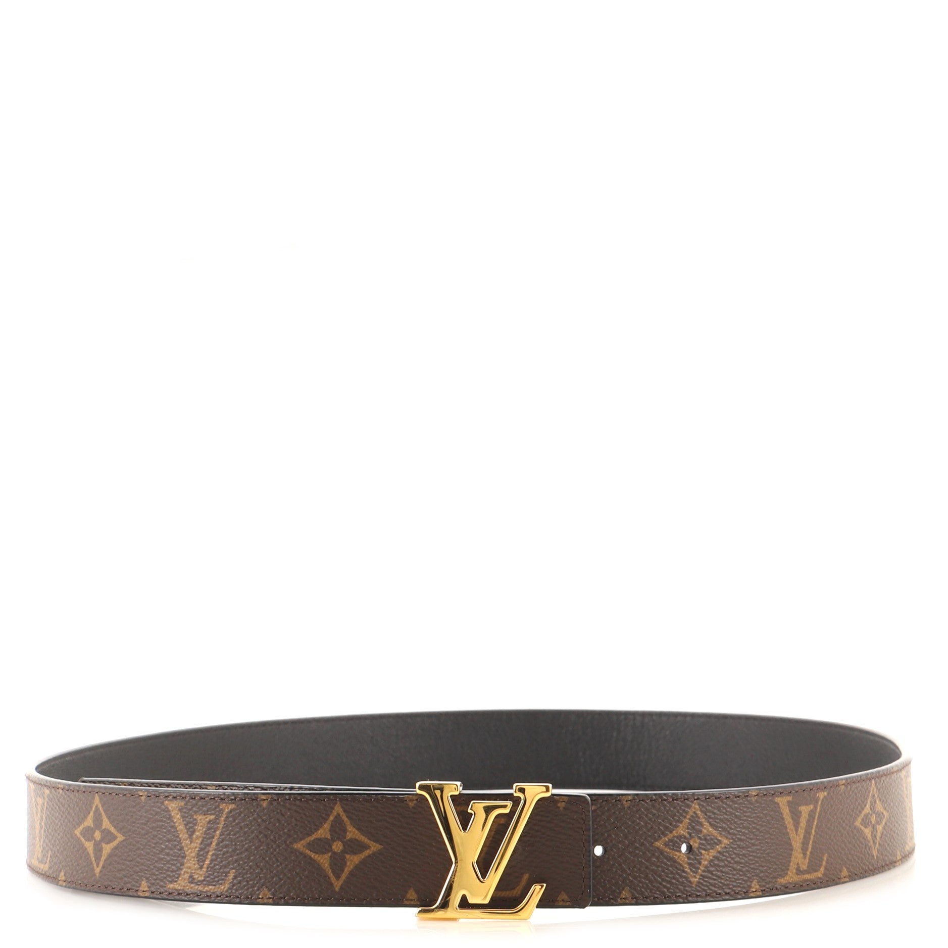 LV Initiales Belt Monogram Canvas Medium 90